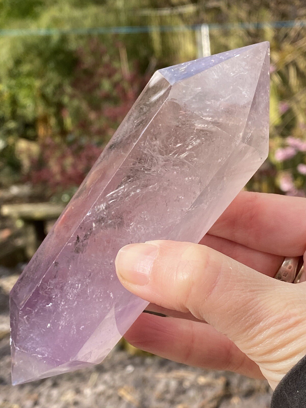 Amethyst Double Terminated Point AAA+ 290g Tranquility / Intuition / Wisdom 11