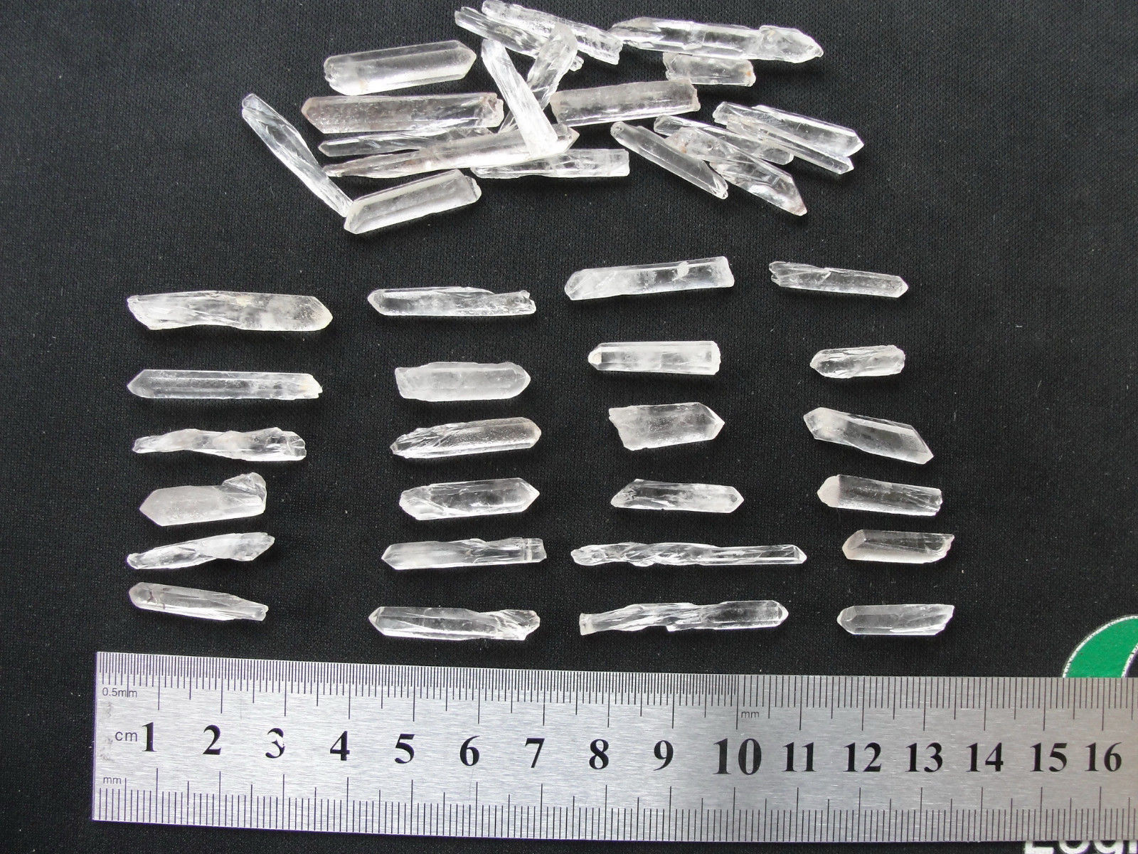 50g Lot Tiny & Micro Clear QUARTZ CRYSTAL POINTS & SHARDS small Hot