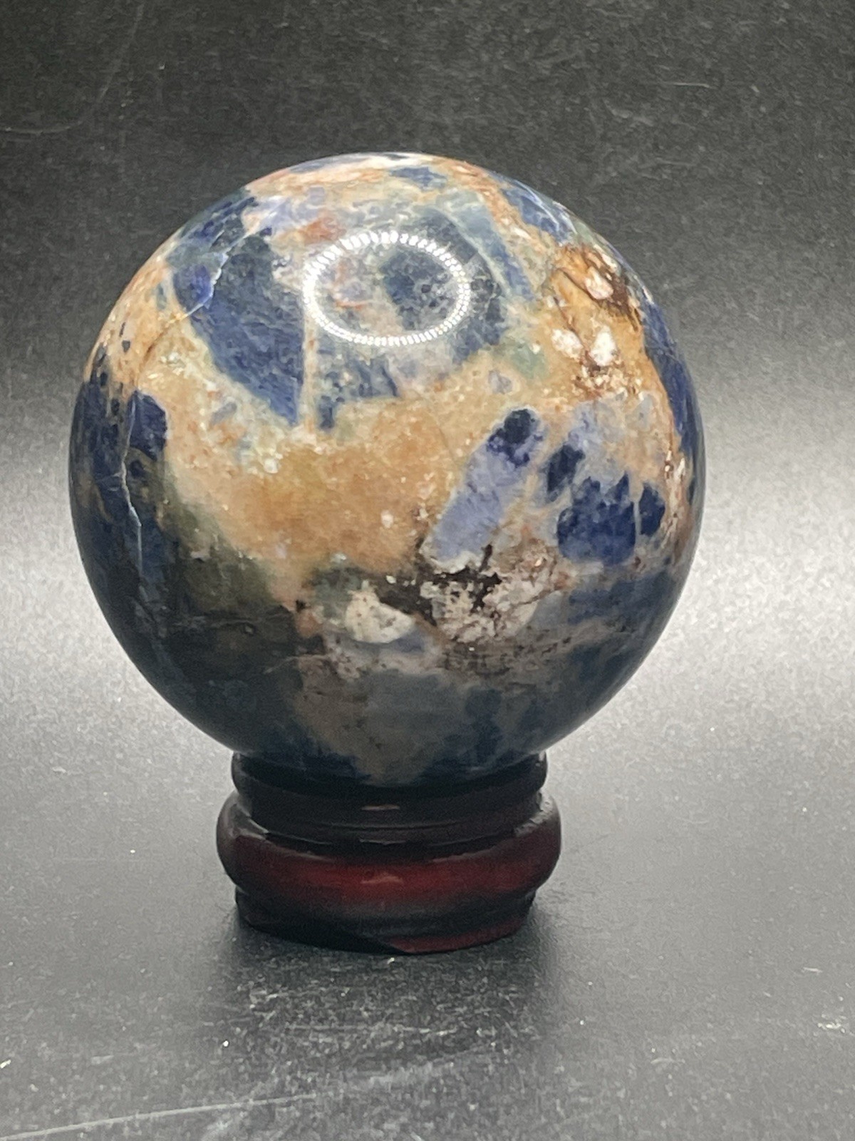 Sunset Sodalite Sphere 290g