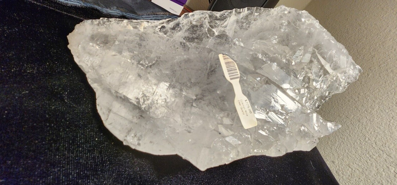  Quartz Crystal Shard – Beautiful self healed and pristine Coleman Mine 1.92 Kg