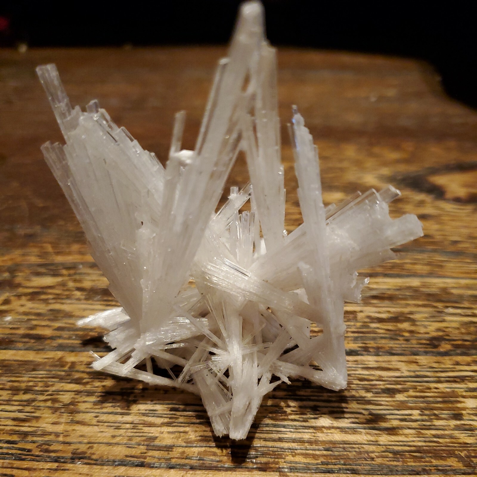 Scolecite Specimen Approx 24g 2.75in x 2.75in x 2.5in