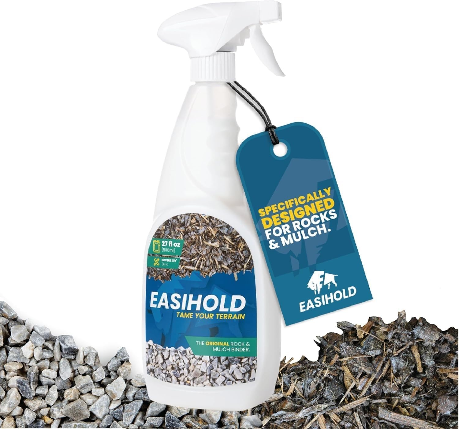 HandySpray 27oz Mulch Glue – Lasting Eco-Friendly Adhesive for Landscape Design