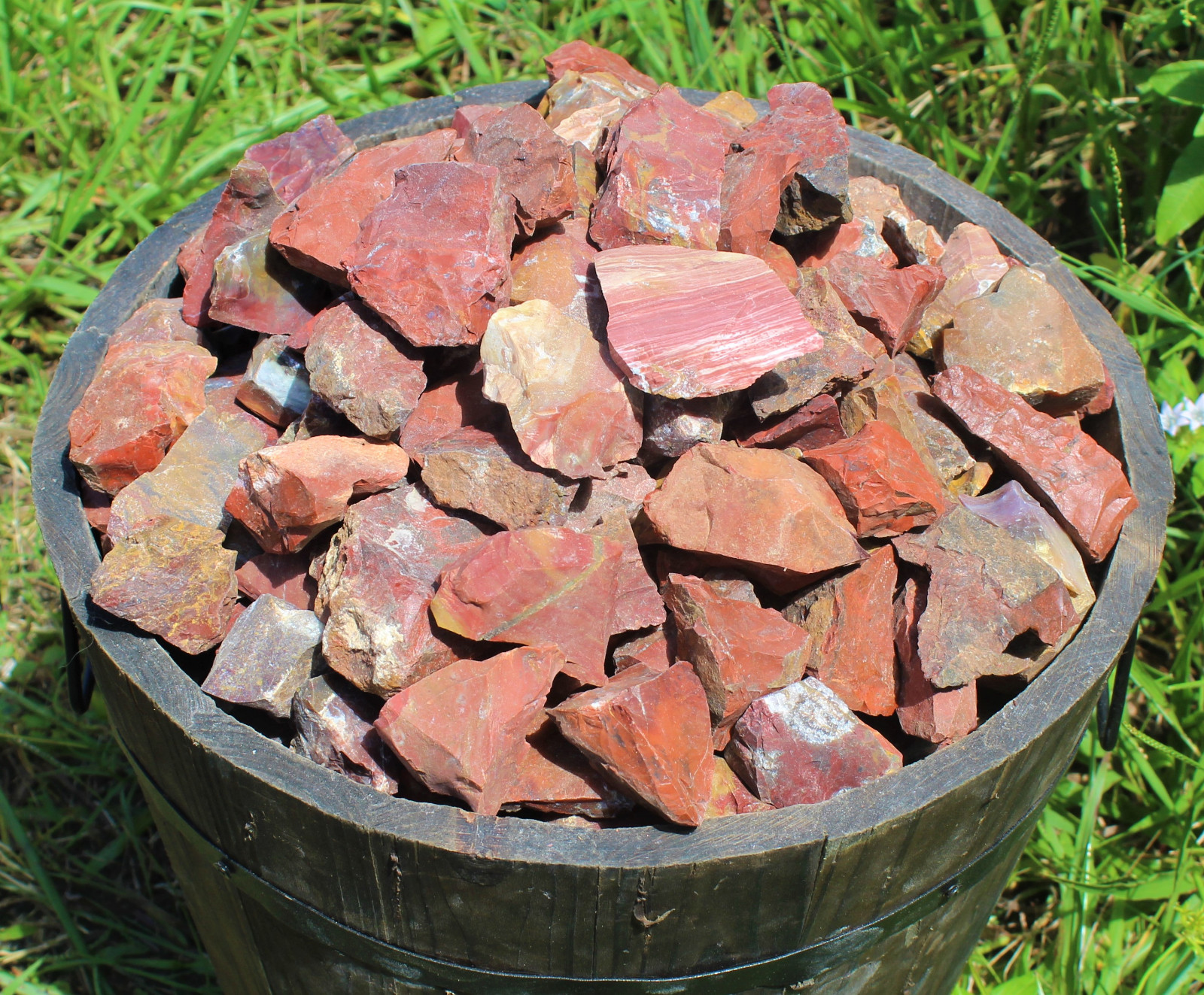 1 Single Natural Rough Red Jasper (Stone Crystal Mineral Specimen Raw Rock)