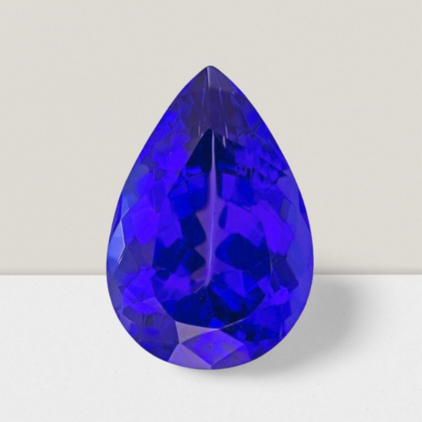 Tanzanite Pear Cut Gemstone 2 Cts – 9×6 mm Flawless Loose Gem