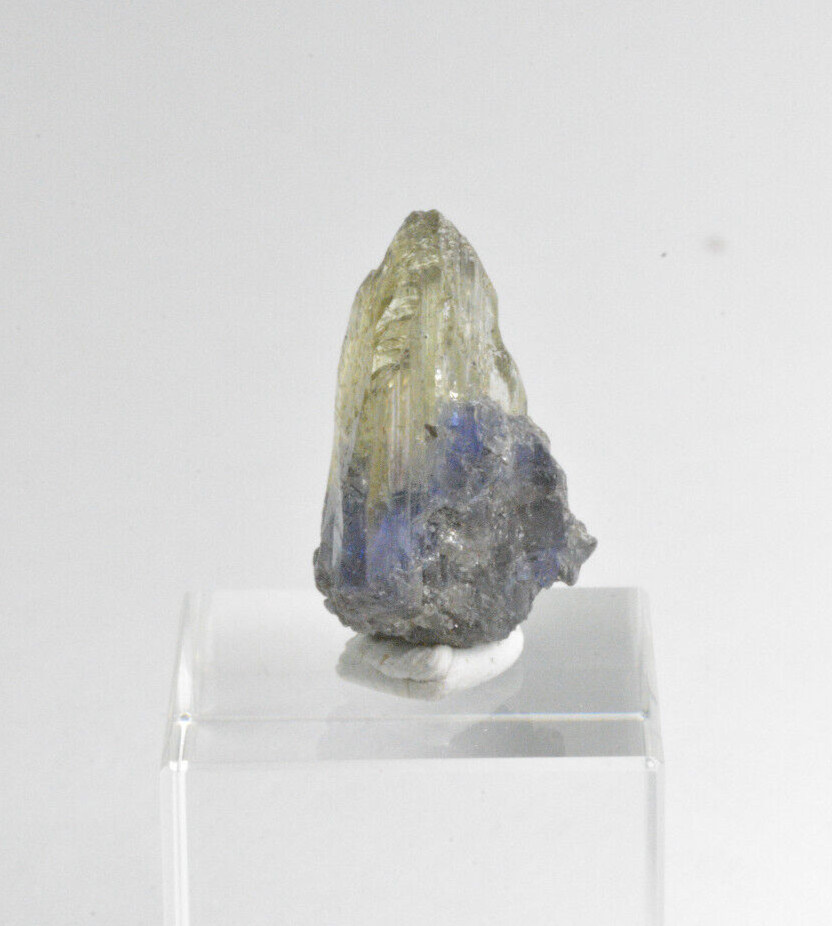 Catseye Bicolor Tanzanite, Merelani Hills, Tanzania, 2.9 grams