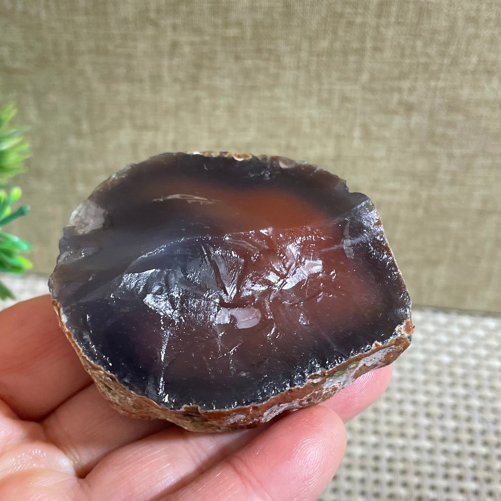 129g Raw Carnelian Stone Rough Red Gemstone Mineral Specimen