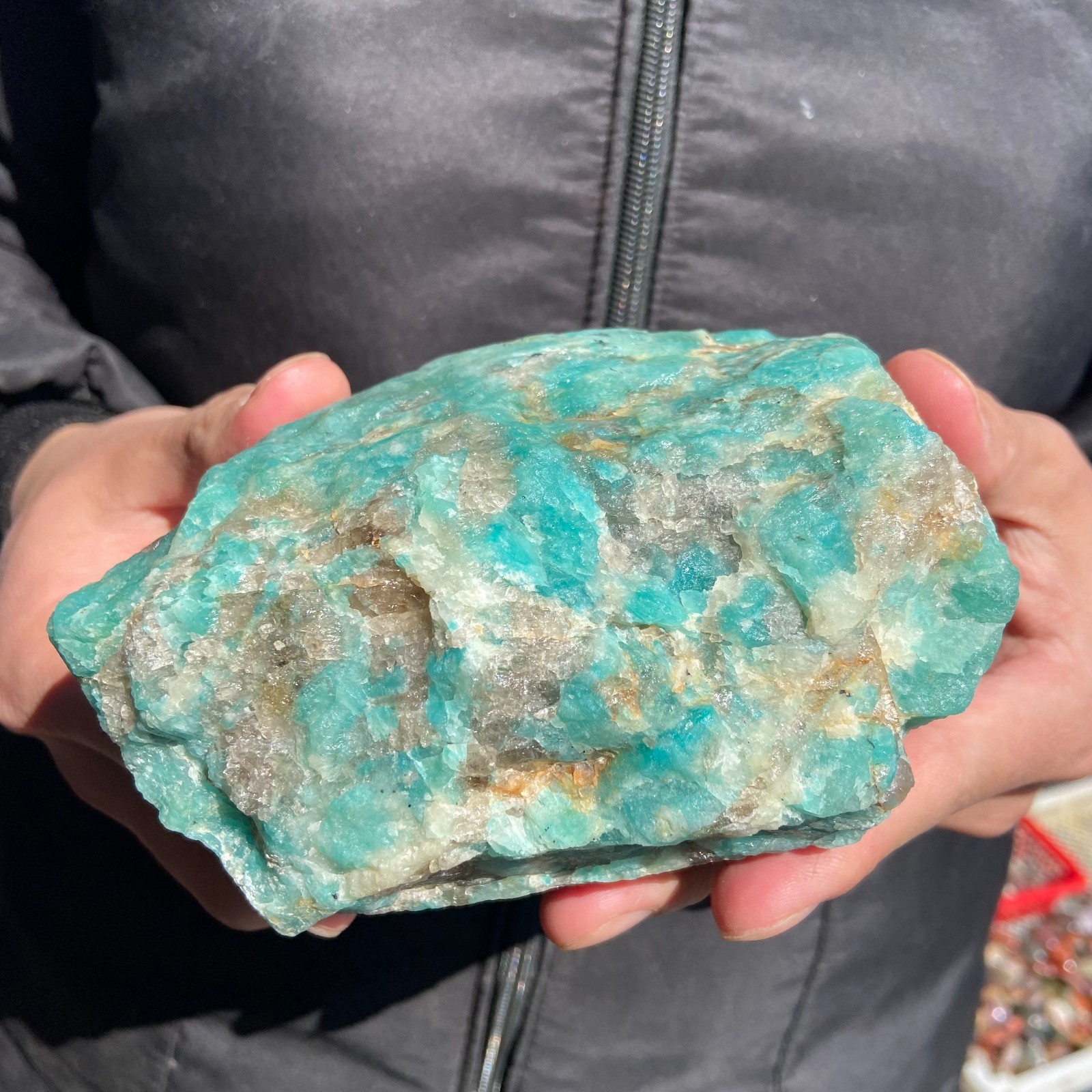 1.54kg Wholesale High Quality Natural Raw Green Aventurine Rough Crystal Mineral