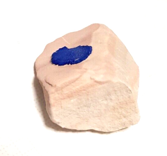 AZURITE SUN ON KAOLINITE MATRIX 71 X 48 X 28 MM 80 G