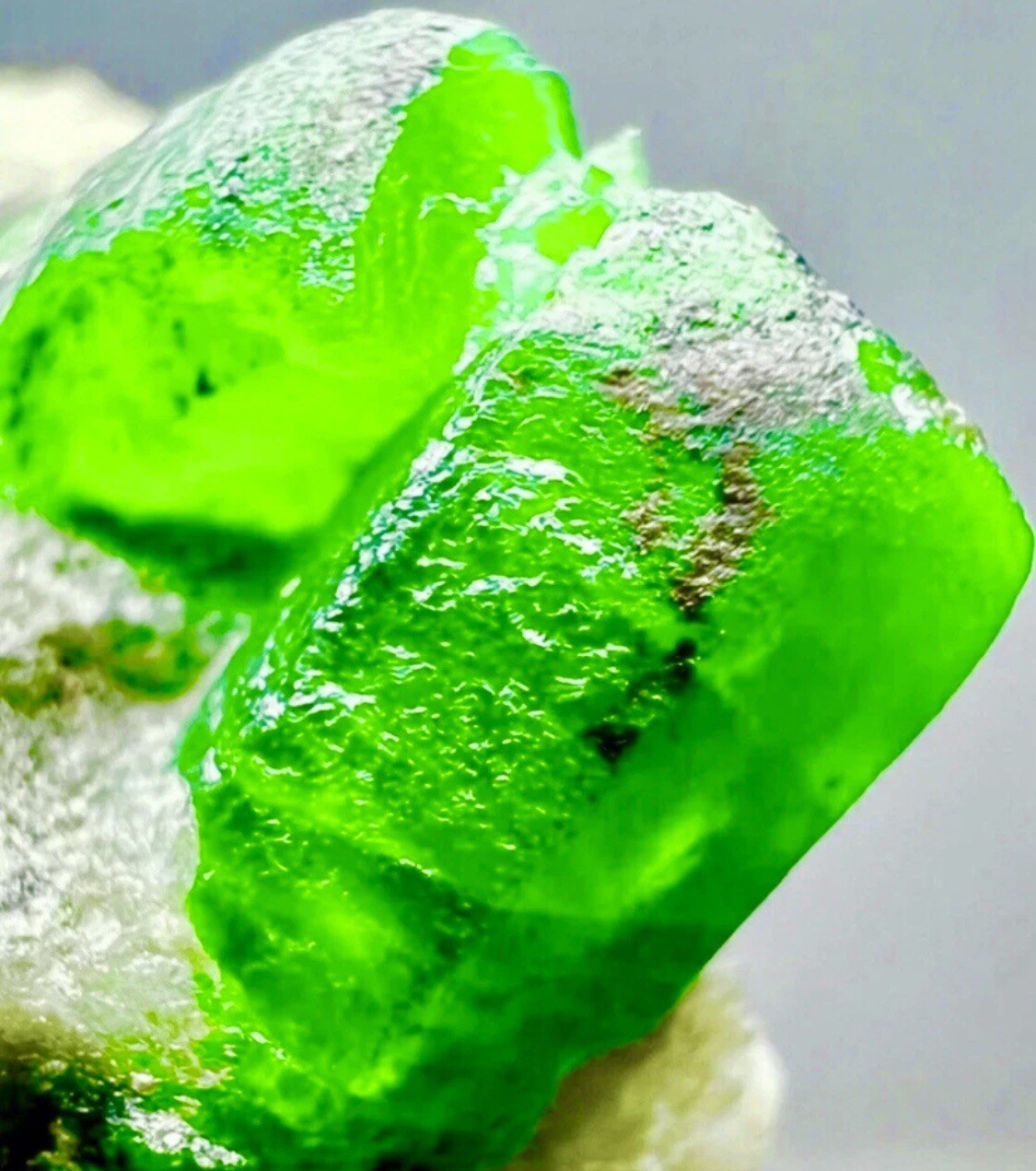 Renowned Raw Bright Green Colombian Emerald Crystal Cluster Matrix Specimen