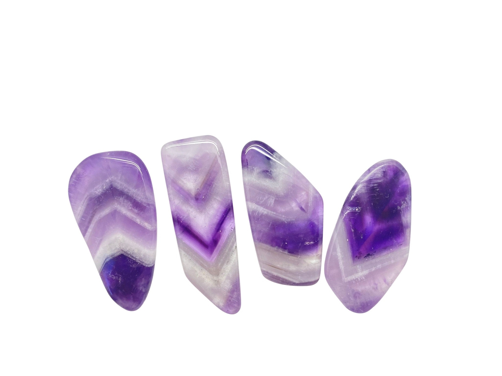 Chevron Amethyst Crystal Slice, Natural Amethyst from Zambia