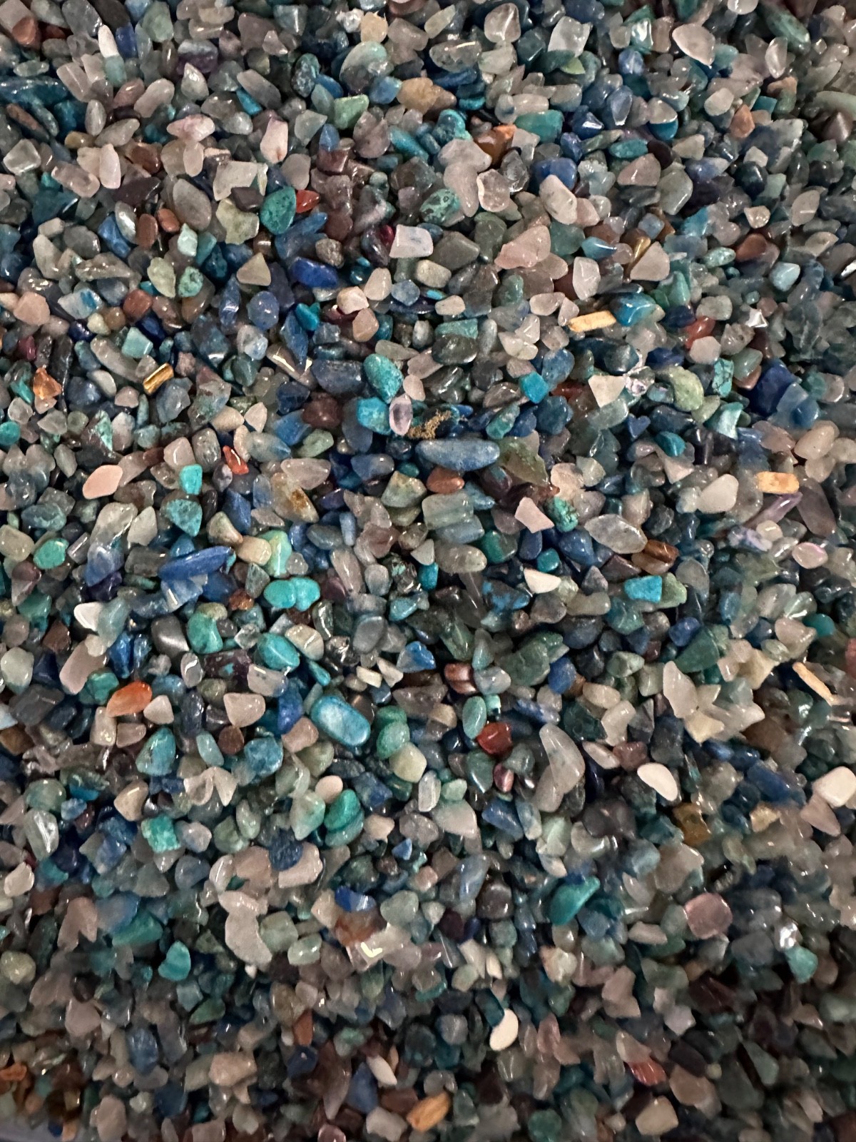 8oz Chrysocolla Chips Bits 3-5mm Tiny Healing Crystals Wisdom Earth Attunement