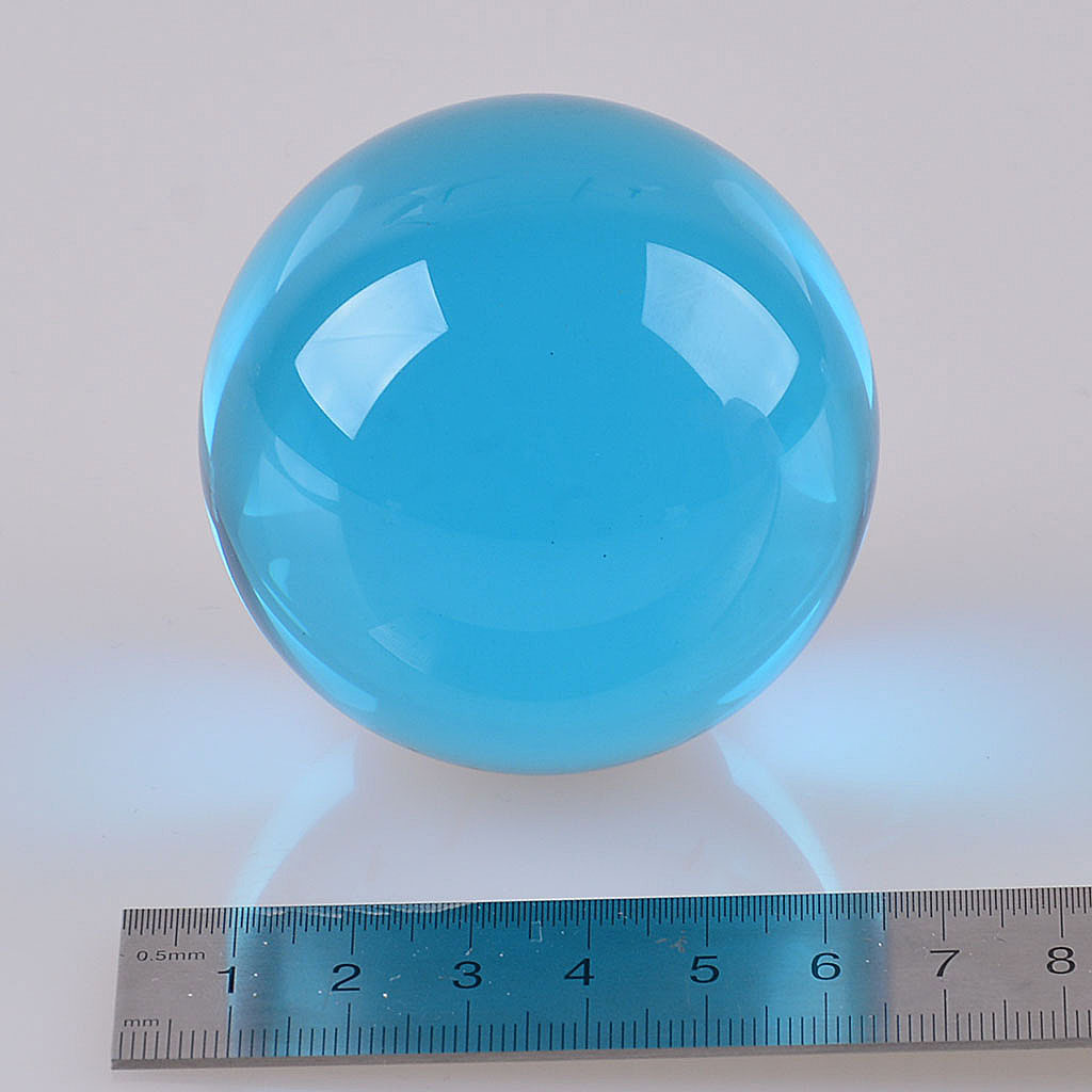LONGWIN 60MM Crystal Ball Sphere Healing Crystals ORB Photo Props Venue Decor