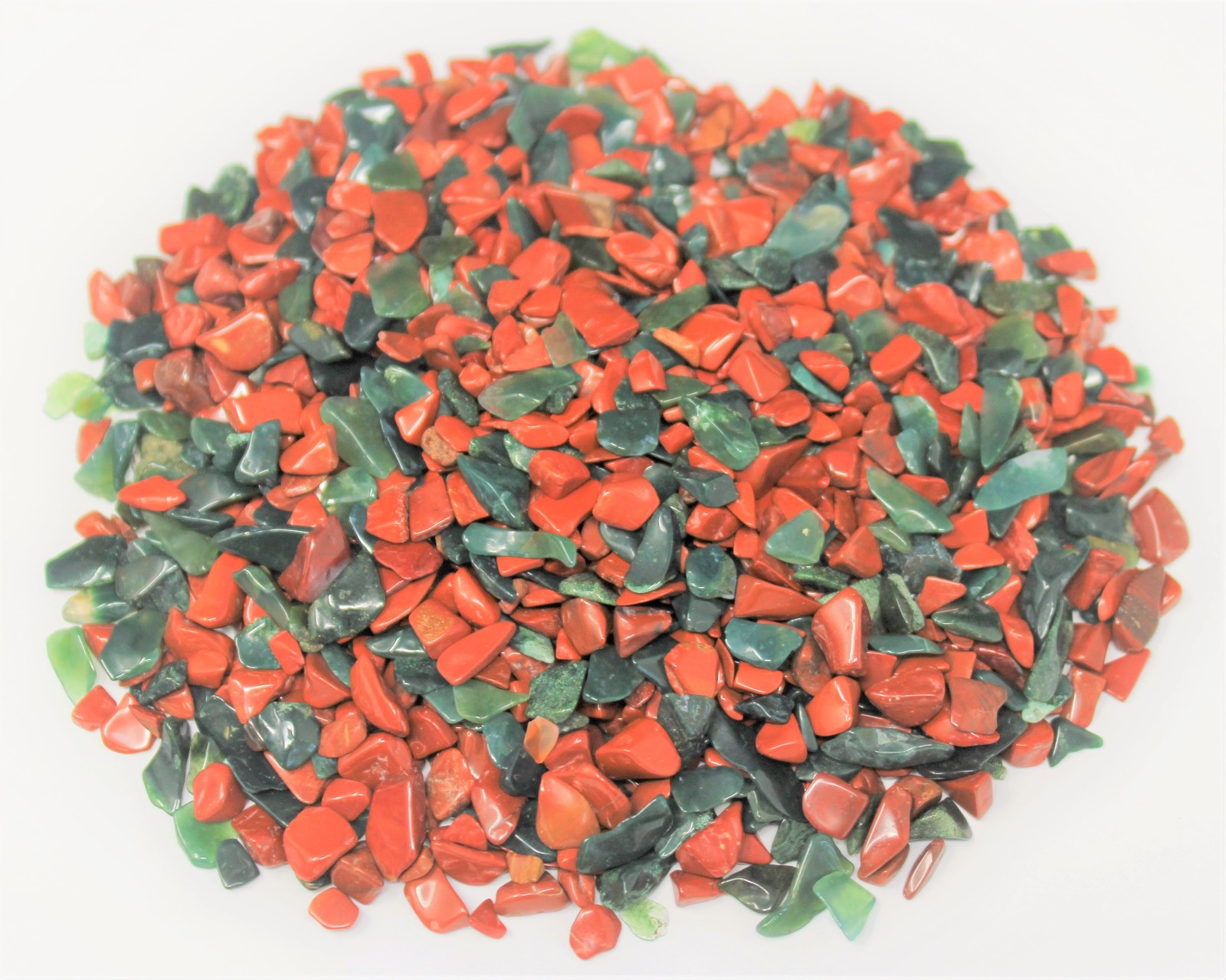 Fancy Jasper Semi Tumbled Mini Crystal Chips 5-7 mm: Choose Oz or lb Bulk Lot