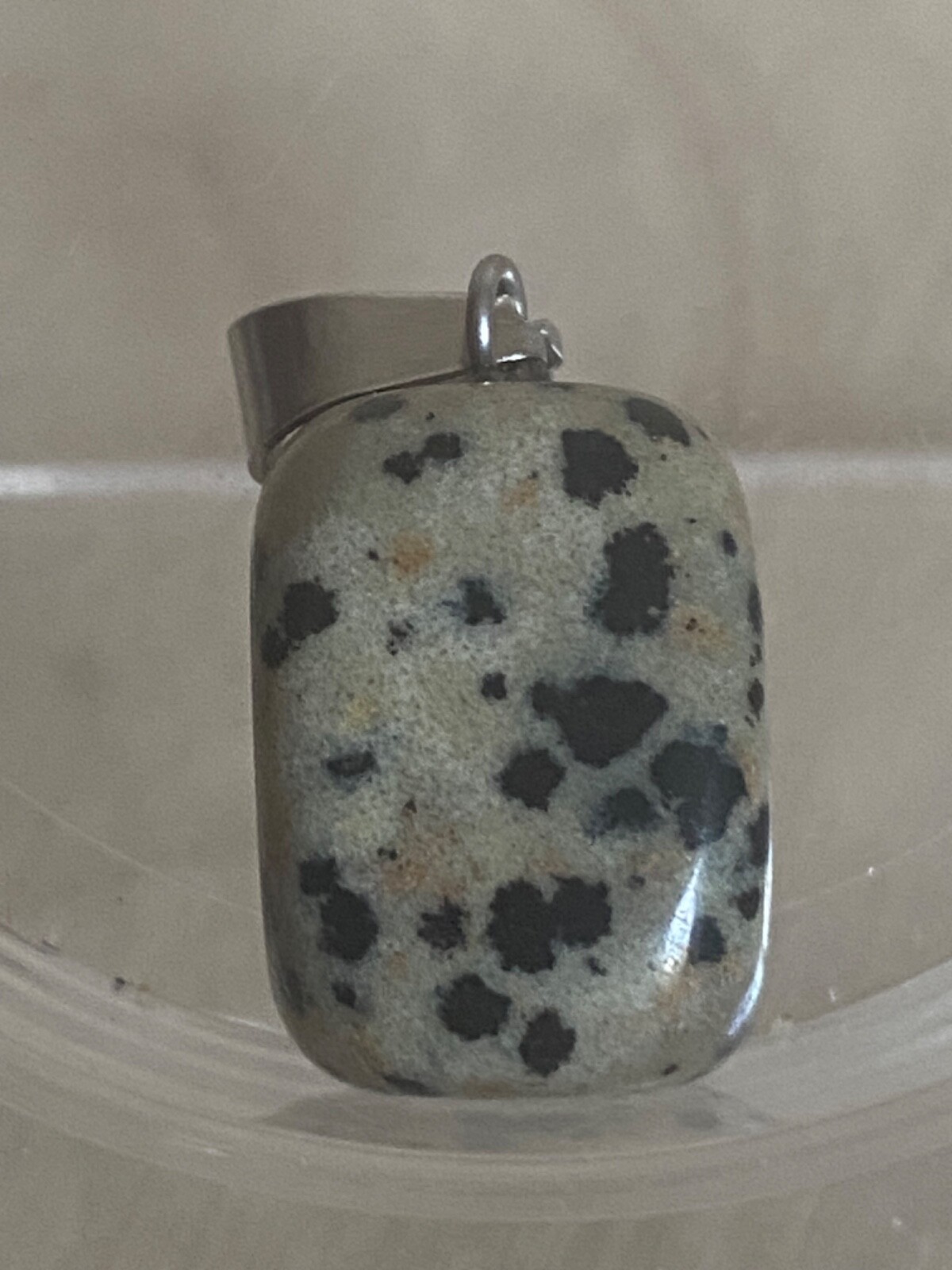 Natural Gemstone Crystal Chakra Irregular Shape Tumbled Stone Pendant