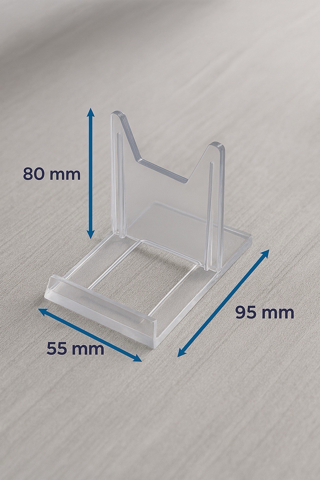 10 Medium Plastic Display Stands for Fossil Mineral Made In The UK 8 X 95 Ur1