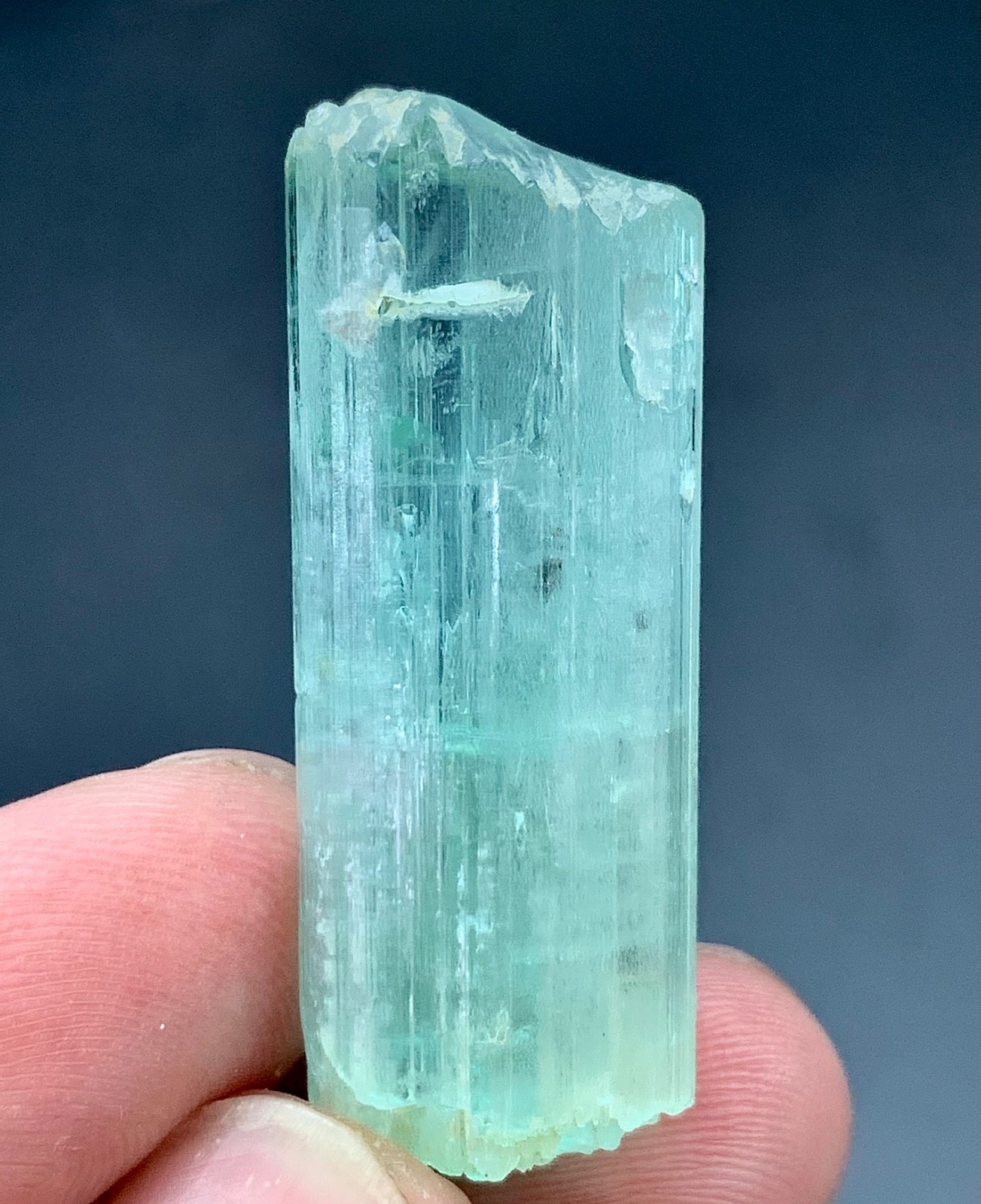 83 Cts Sky Blue Aquamarine Crystal from Afghanistan.