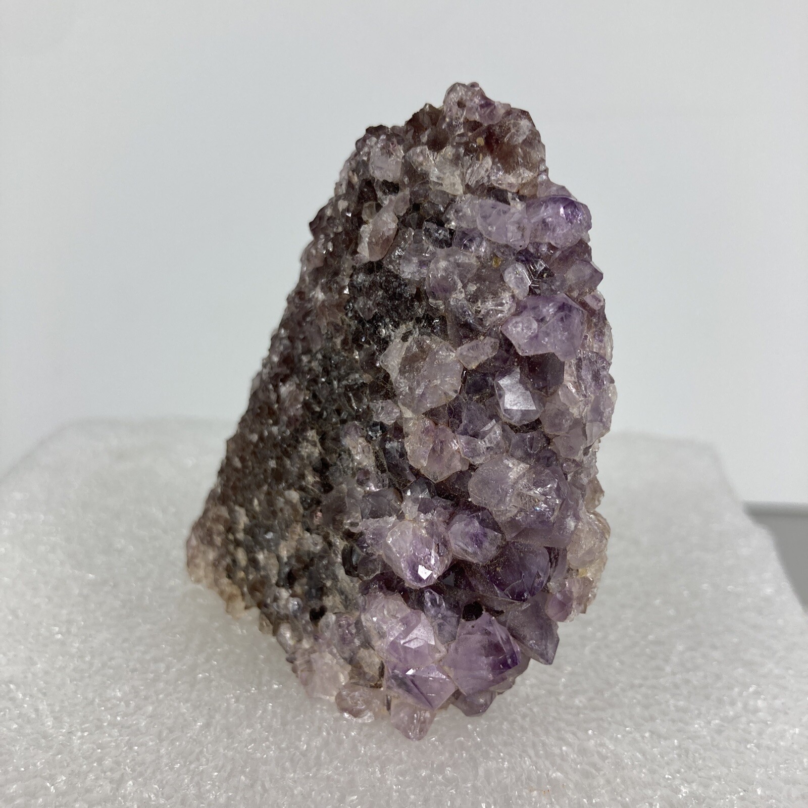 Light Pale Purple Crystal Cluster Geode Rock Quartz 3.6 Ounces 3″ x 2″ Stands Up