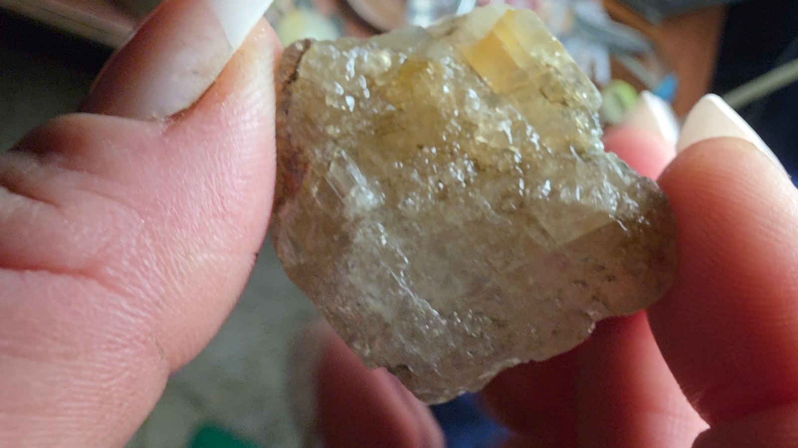 orthoclase feldspar Crystal Specimen Mineral 17.18g