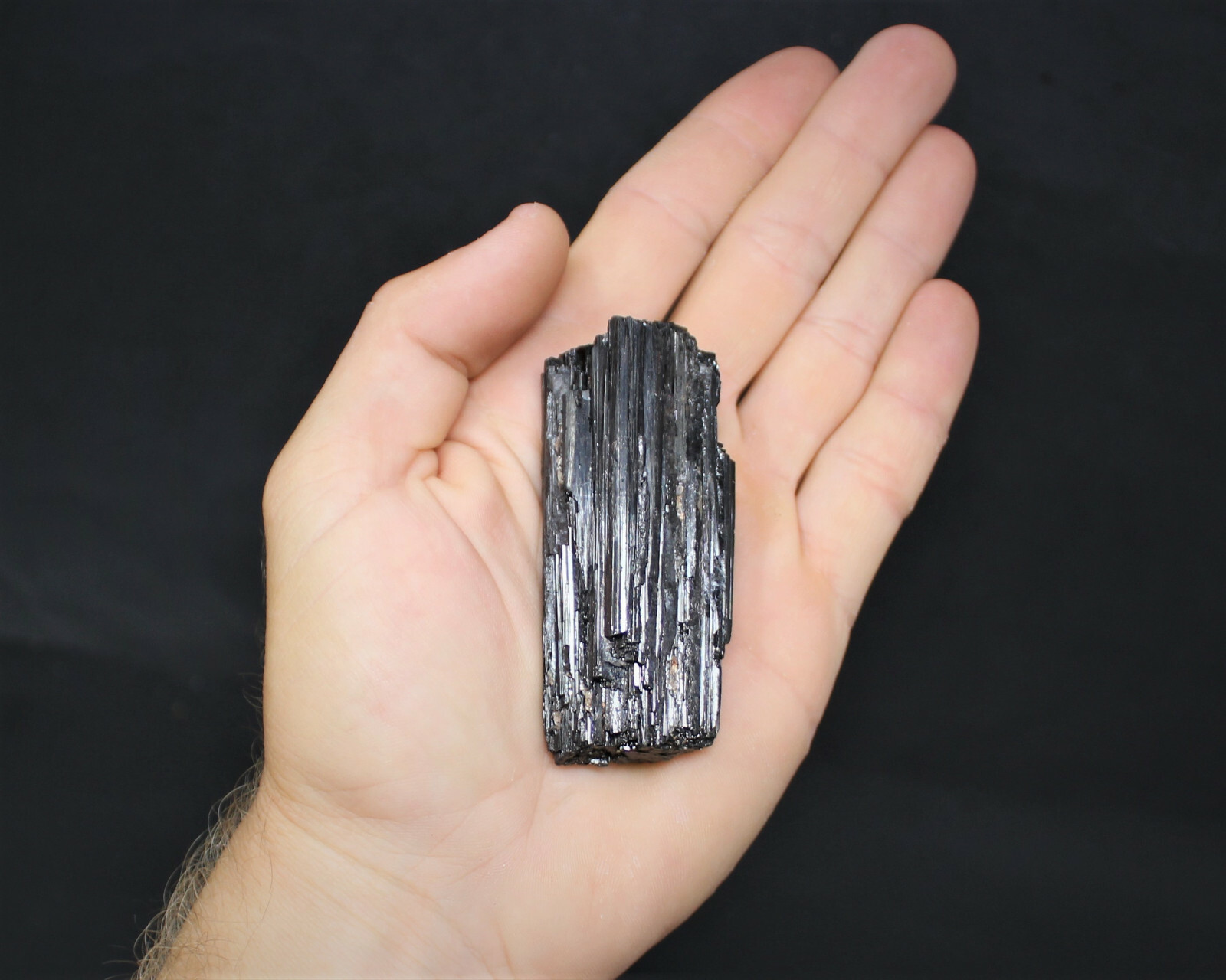 Bulk Extra Grade Shiny Natural Rough Black Tourmaline Rod Log Box 14 – 18 Piece