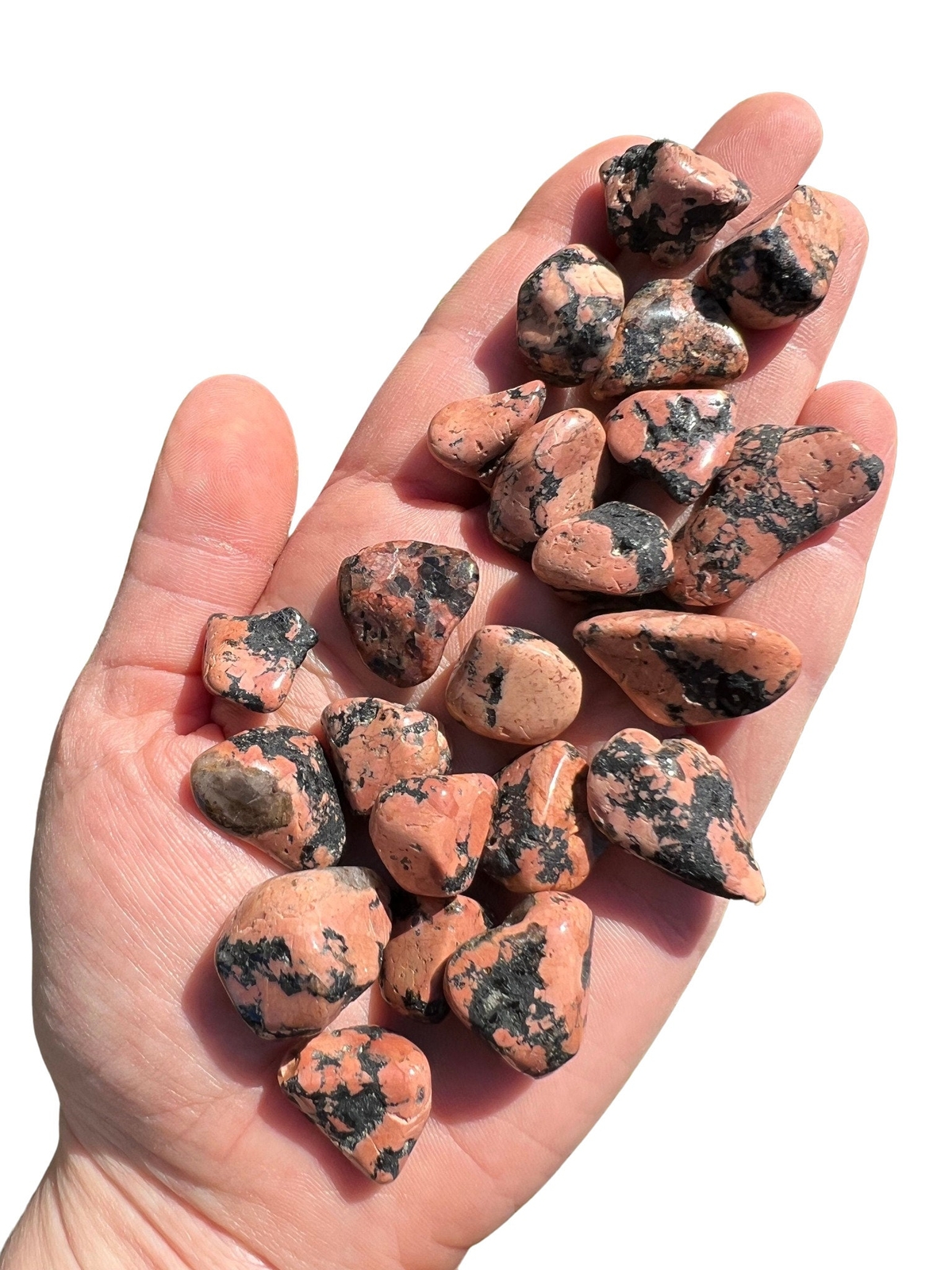 Luxullianite Tumbled Stone, Natural Luxullianite Crystal from United Kingdom