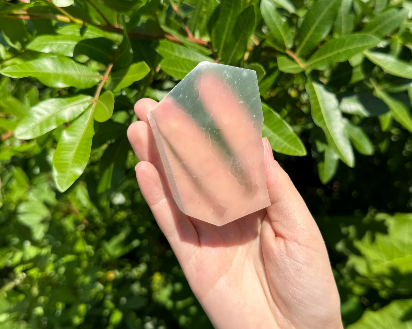 Ulexite TV Rock Chunks, Television Stones – Choose Size (Optical Crystals)
