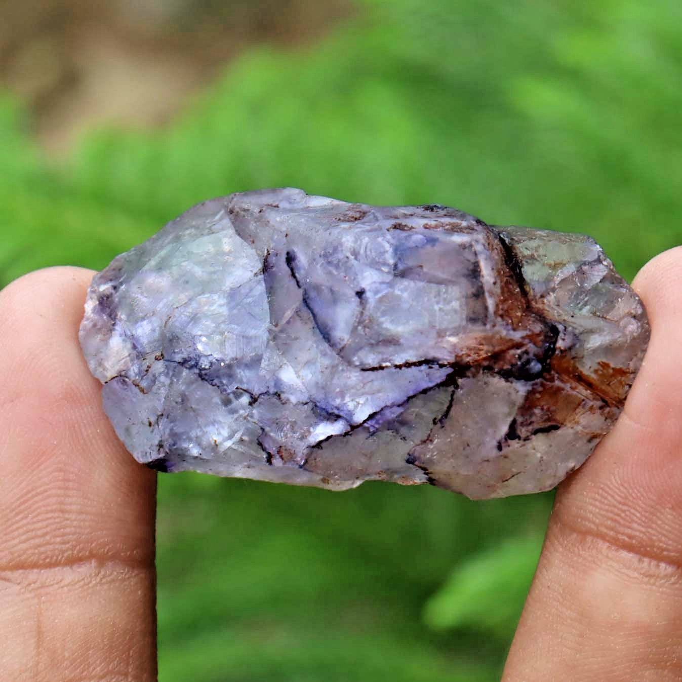 Purple Amethyst Rough Uncut Shape Certified Loose Gemstone Best Offer 133 Ct