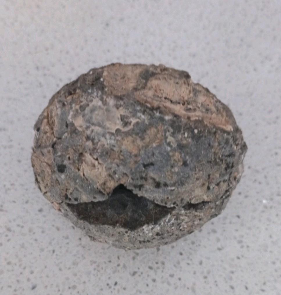Round Mineral Crystal Geode 2 1/2″