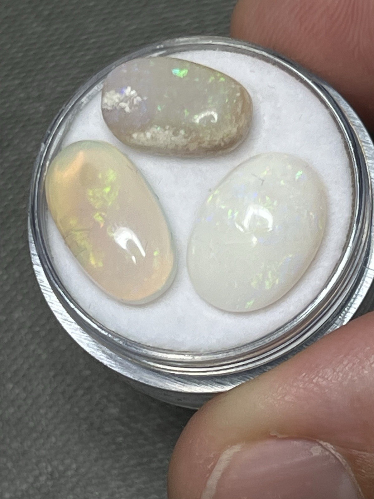 8ct Australian Solid Opal Gem Coober Pedy Natural Polished Crystal Specimen