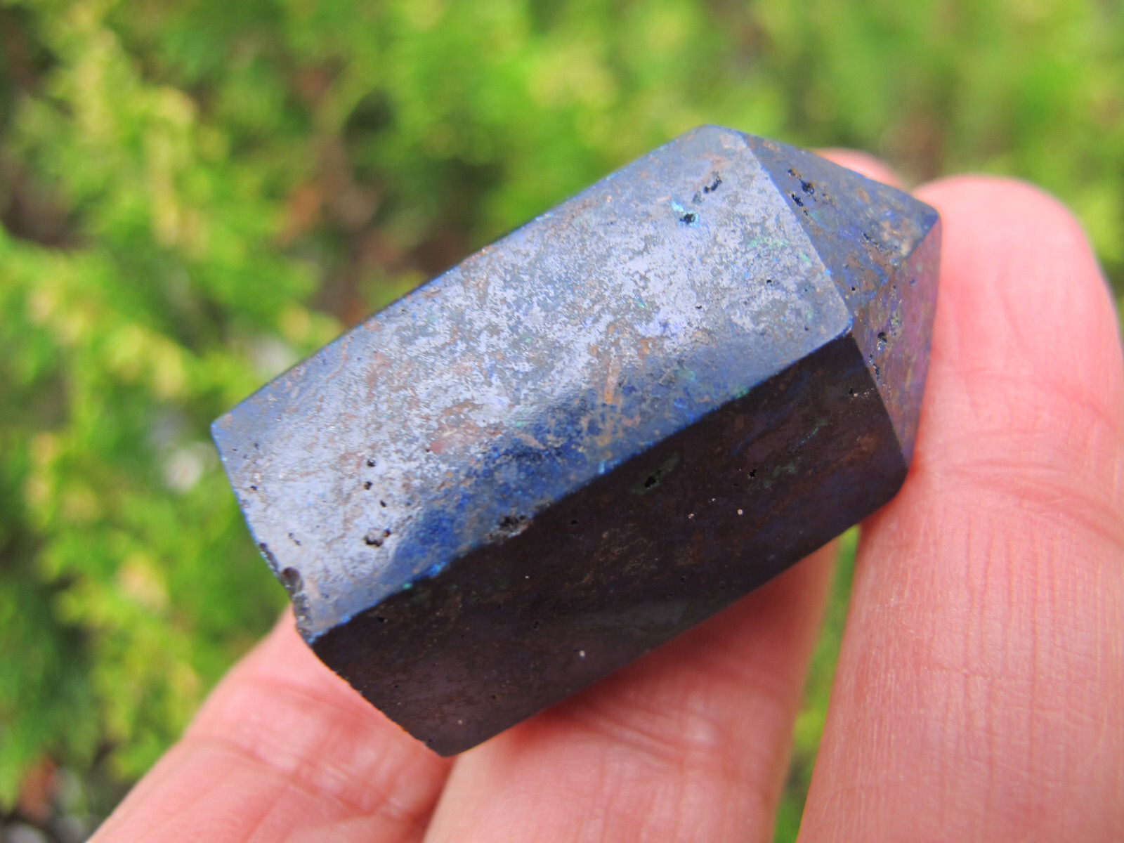 Crystal Lapis Lazuli polished tiny point Stone Bright Natural Freeform Healing