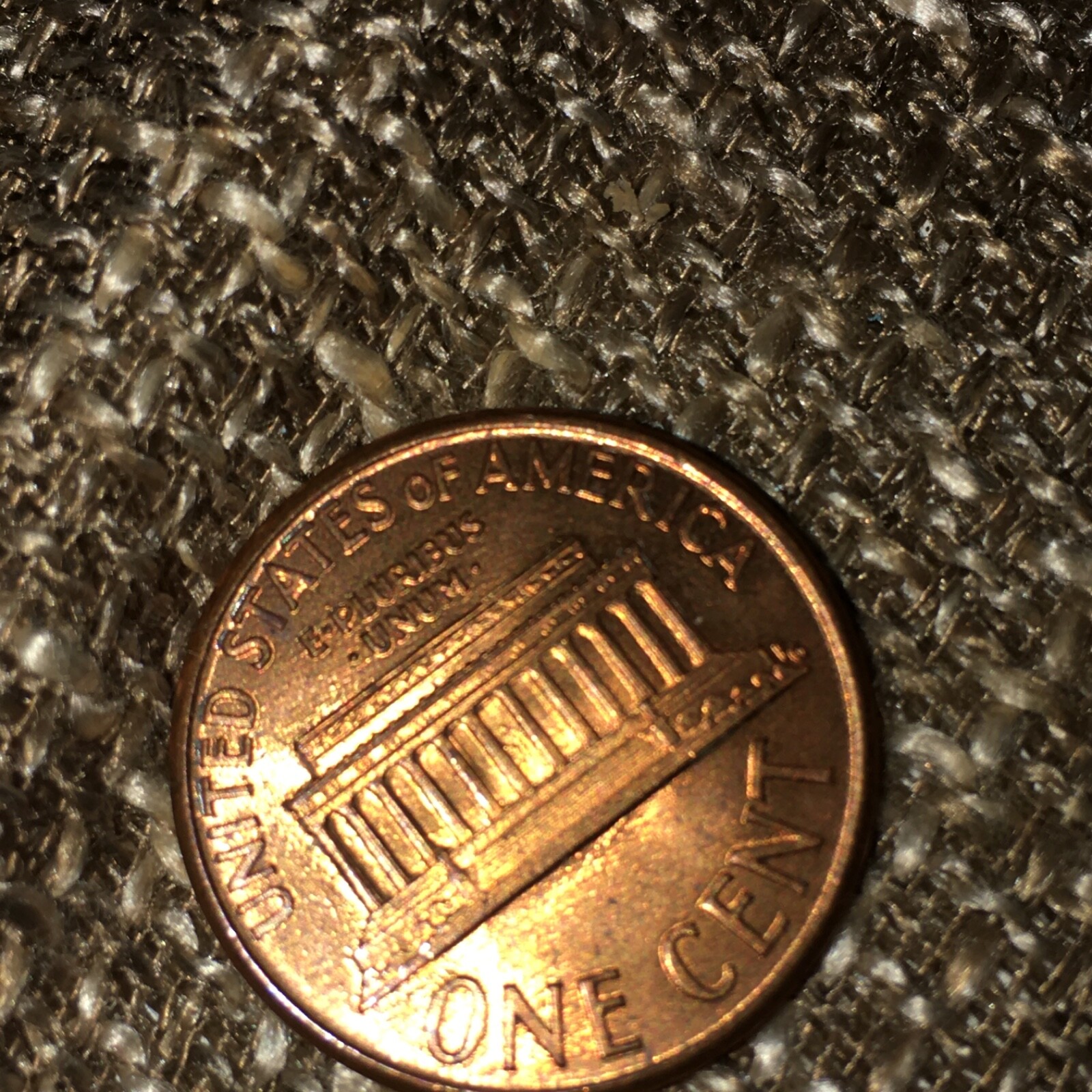 1992 penny close am no mint mark