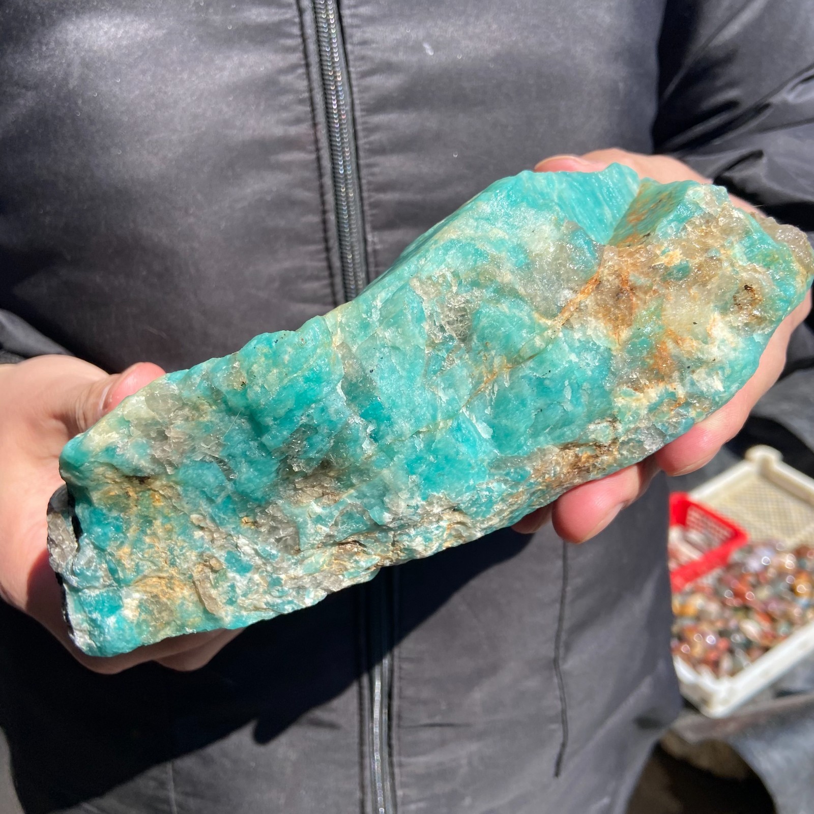 2.58kg Wholesale High Quality Natural Raw Green Aventurine Rough Crystal Mineral