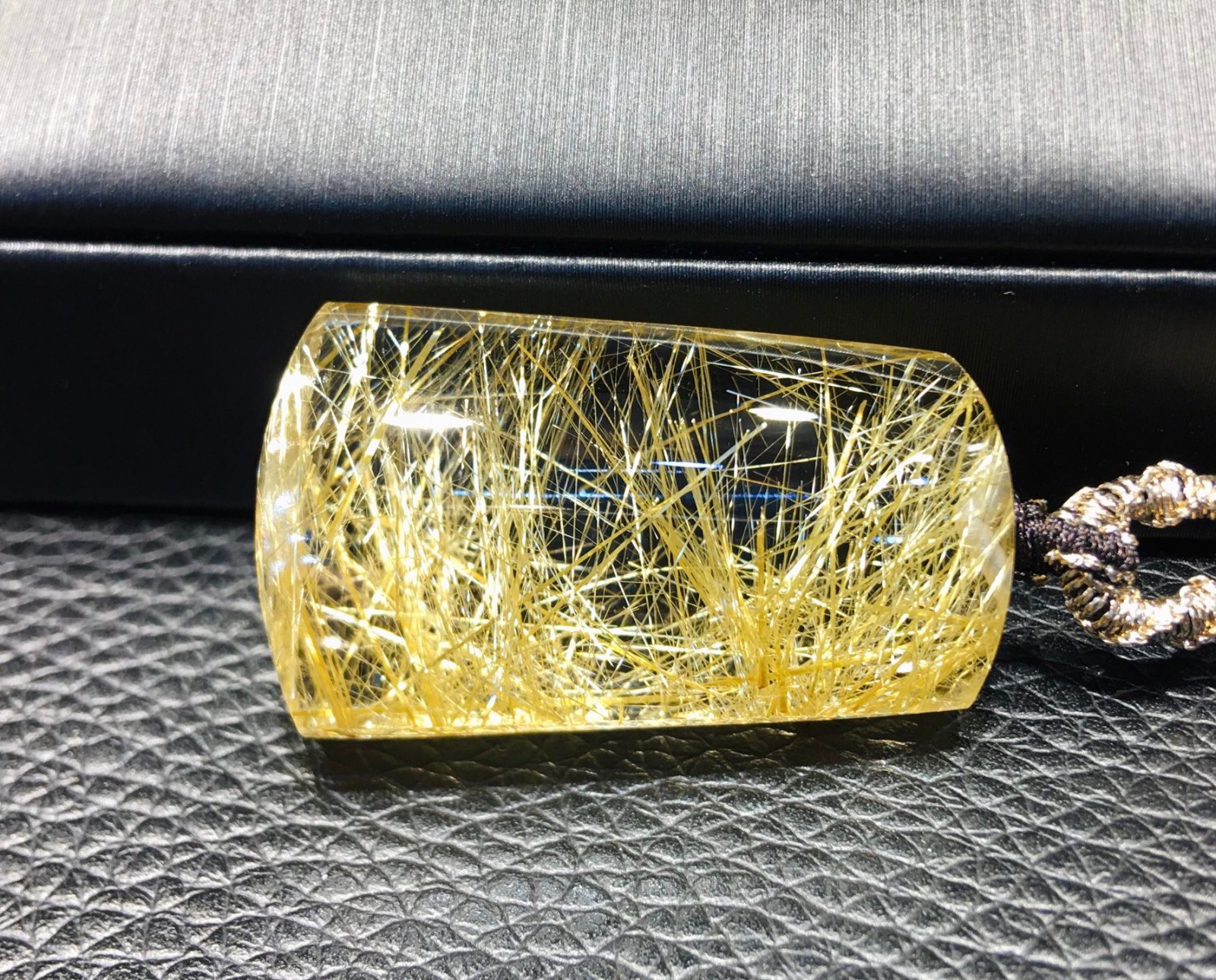 13.9G Natural Brazilian Titanium Crystal No Matter Brand Crystal Pendant