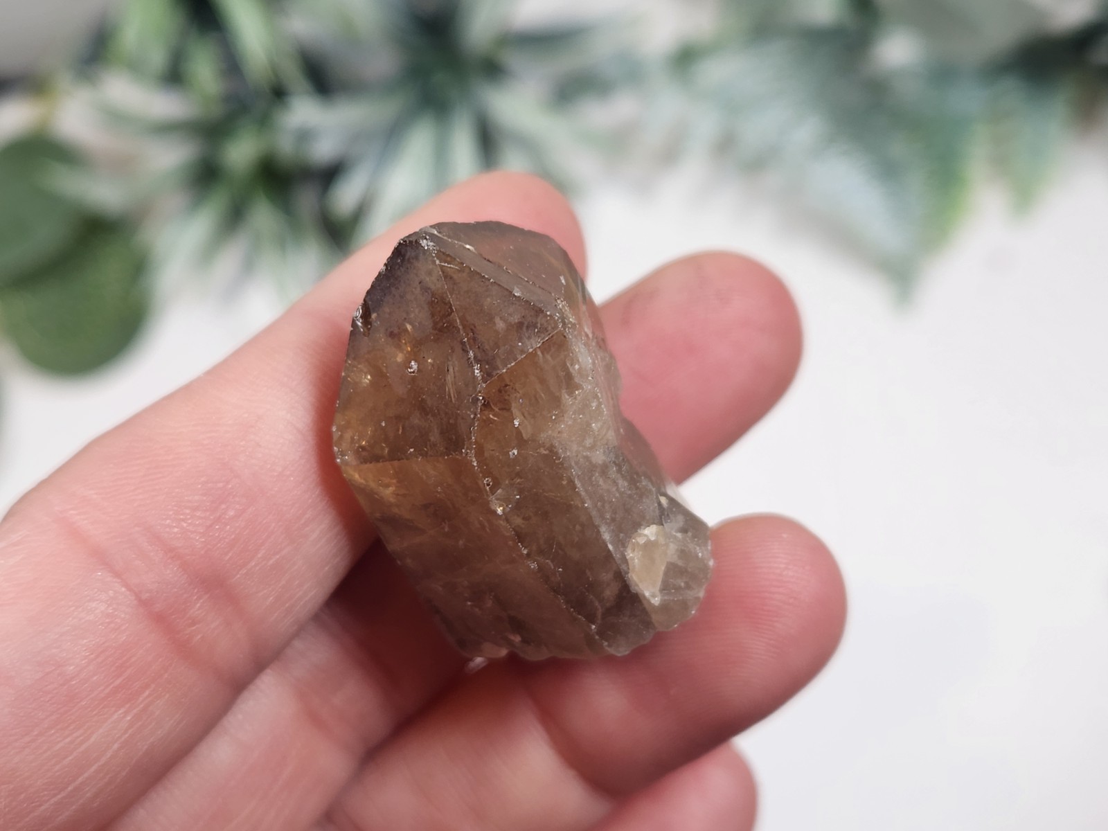 Lot Smoky Citrine / Citrine Llwena CONGO raw natural crystal point 100g A2
