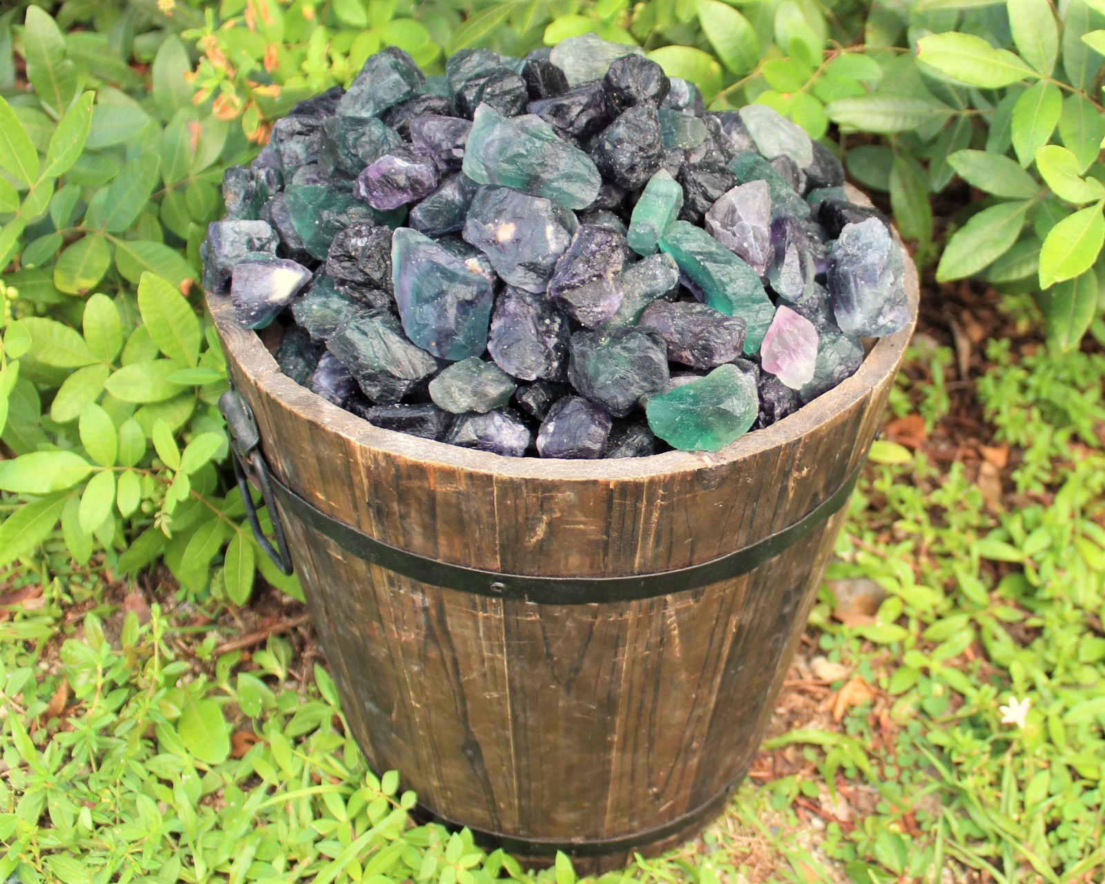 LARGE Rough Fluorite Crystals (2-3.5″) Wholesale Bulk Lots (Rainbow Fluorite)