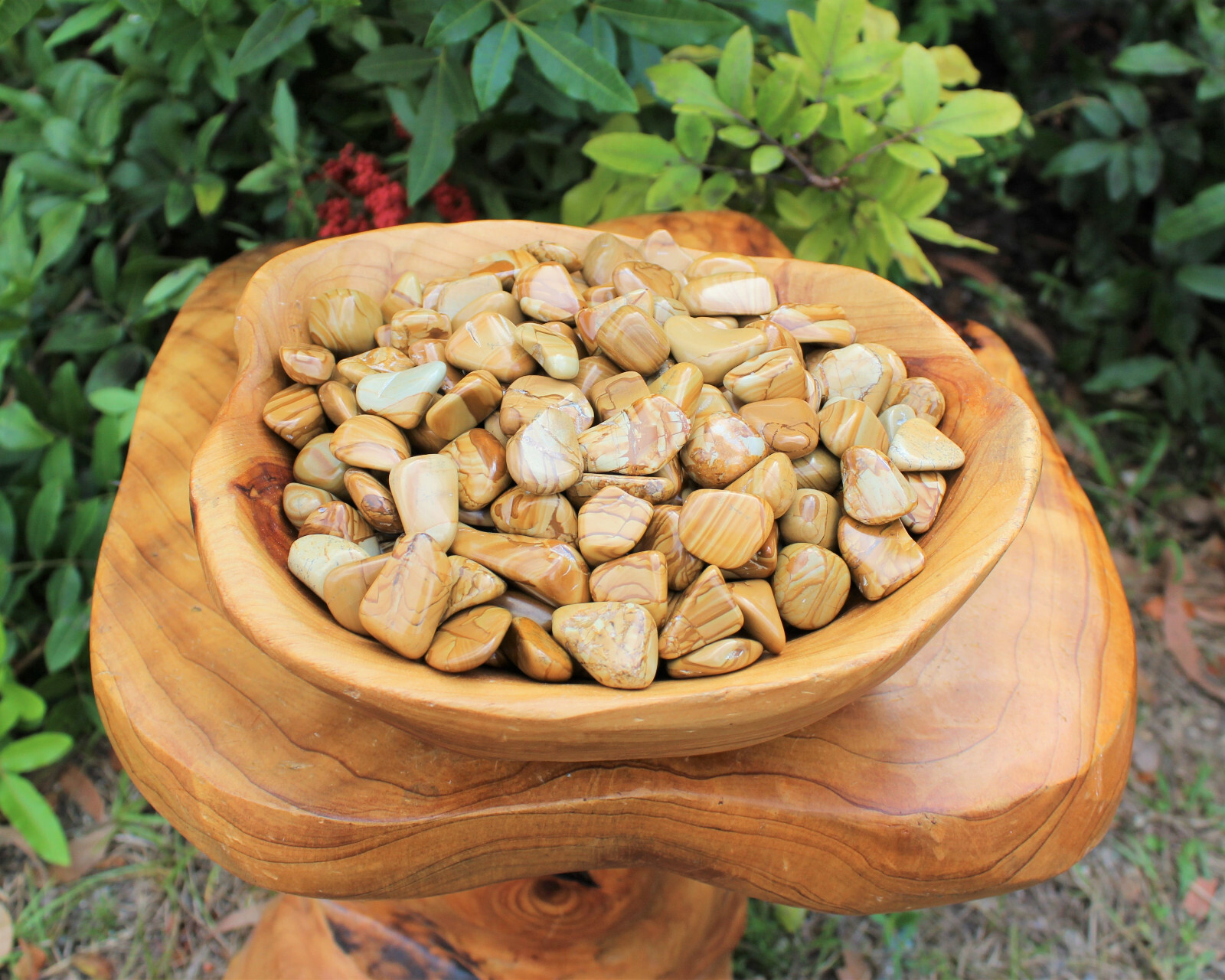 5 Walnut Jasper Tumbled Stones (Premium Quality ‘A’ Grade)