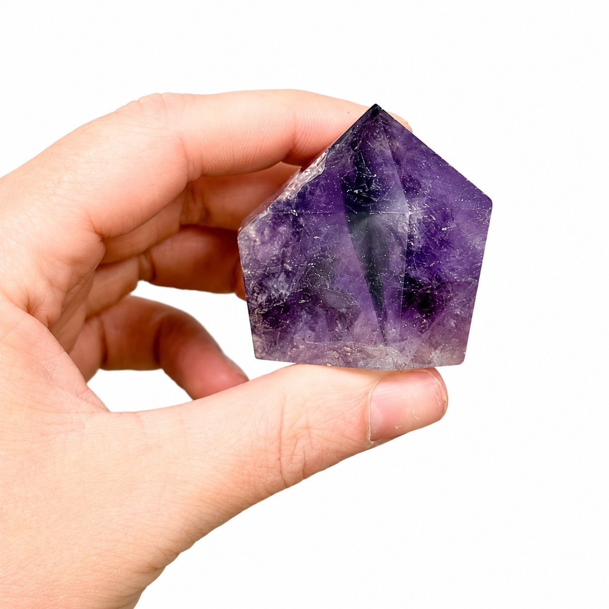 Amethyst Small Crystal Points 3-6.5CM Crystal Natural Stone Purple Healing