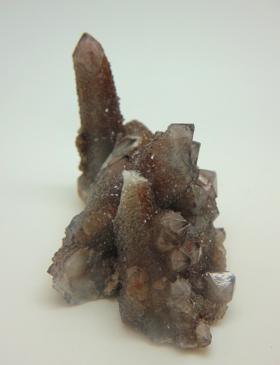 Dark Amethyst Spirit Cactus Quartz Crystal Cluster ~ South Africa