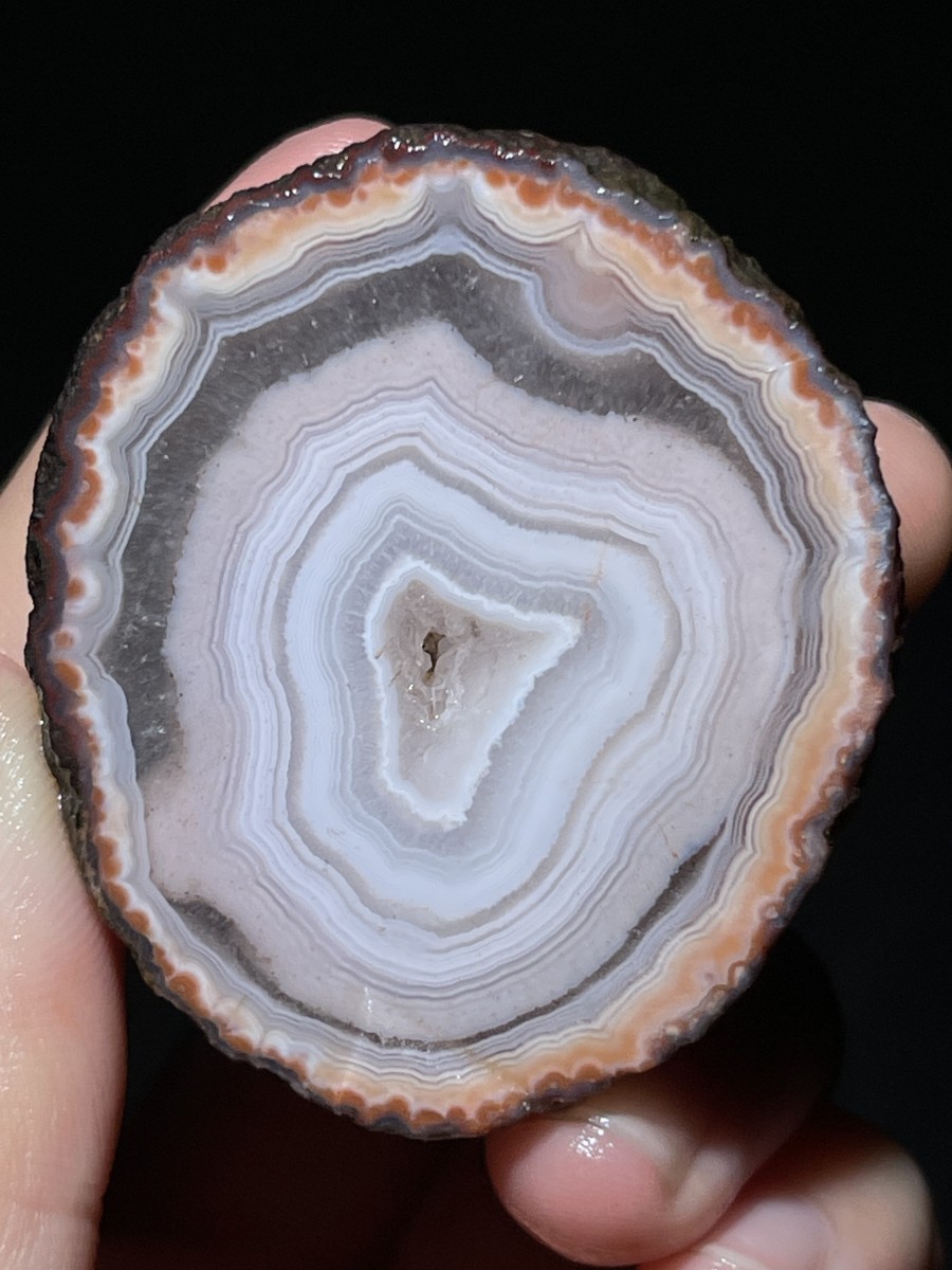 Rough Unpolished China Agate Achat Nodule Specimen Xuanhua Hebei 138g 110