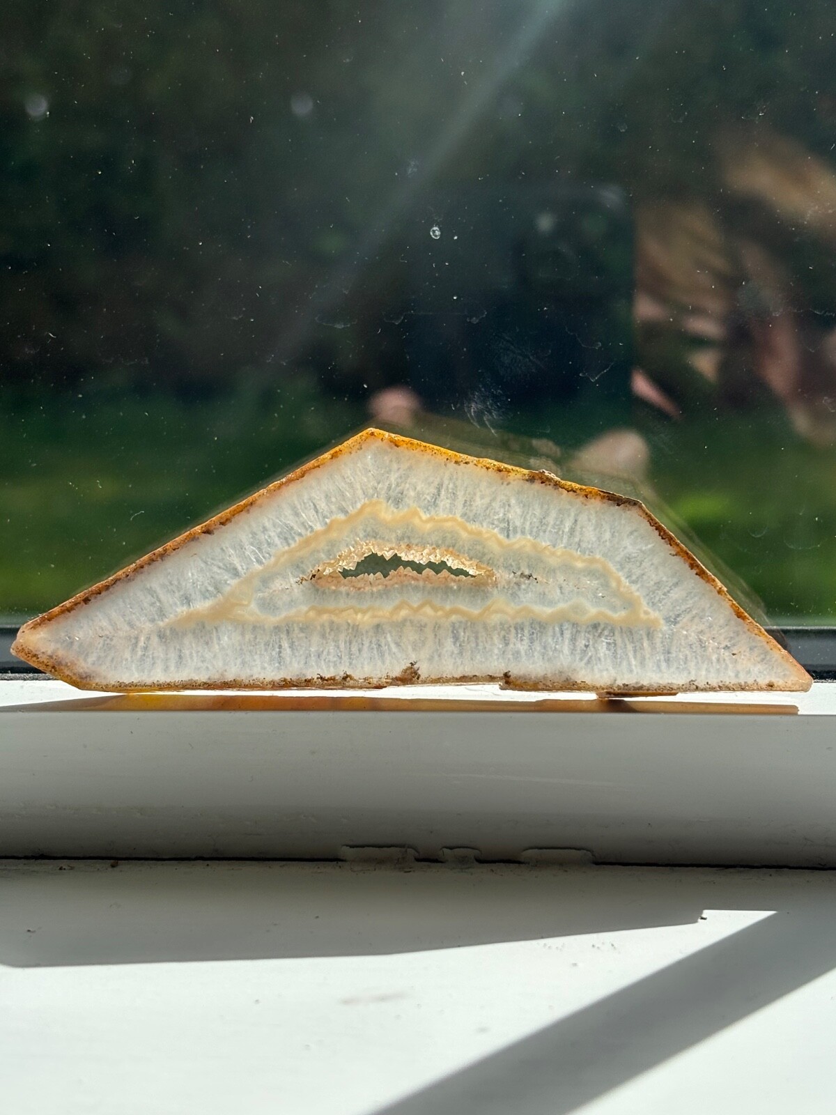 excellent large sized polyhedroid agate