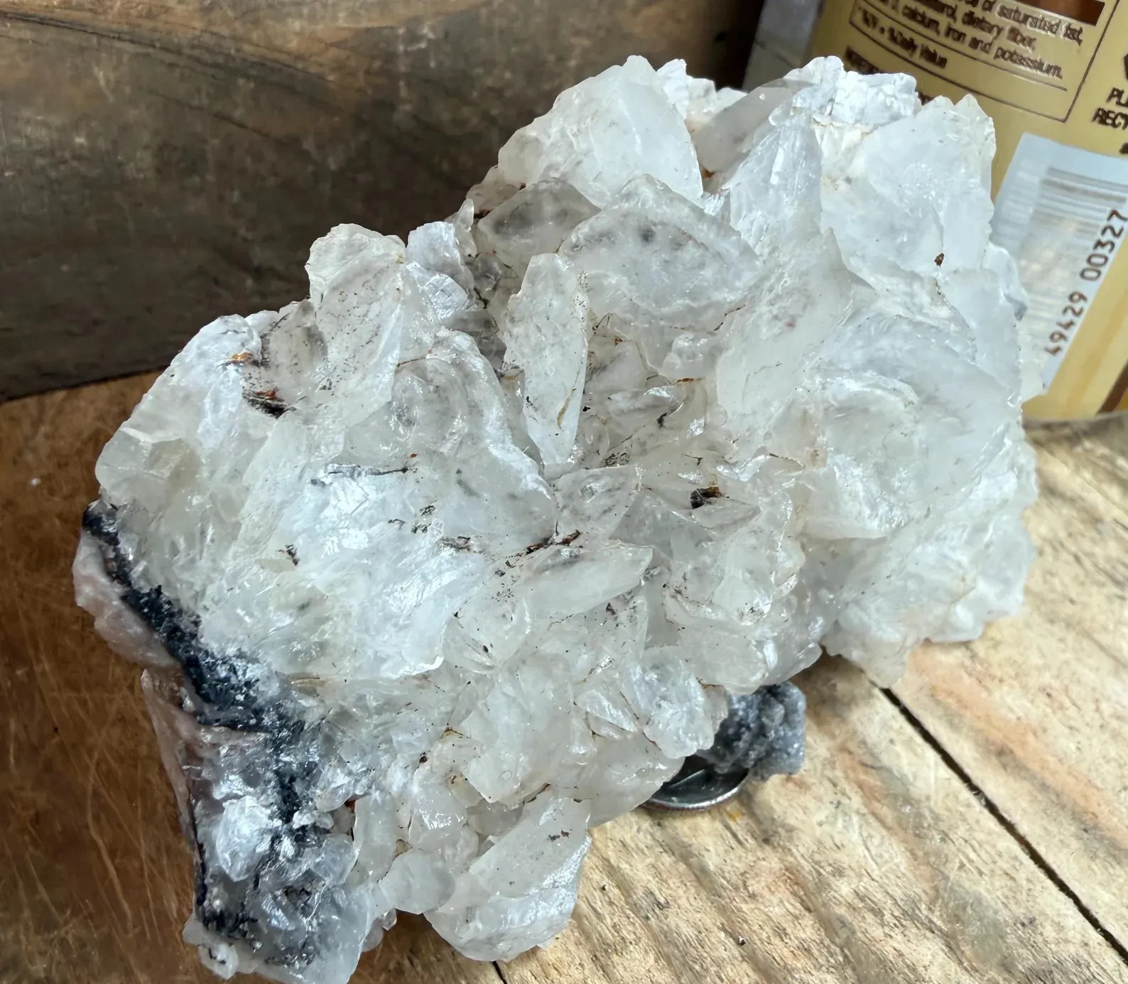 Barite Morocco Crystals Cluster, 4 inch