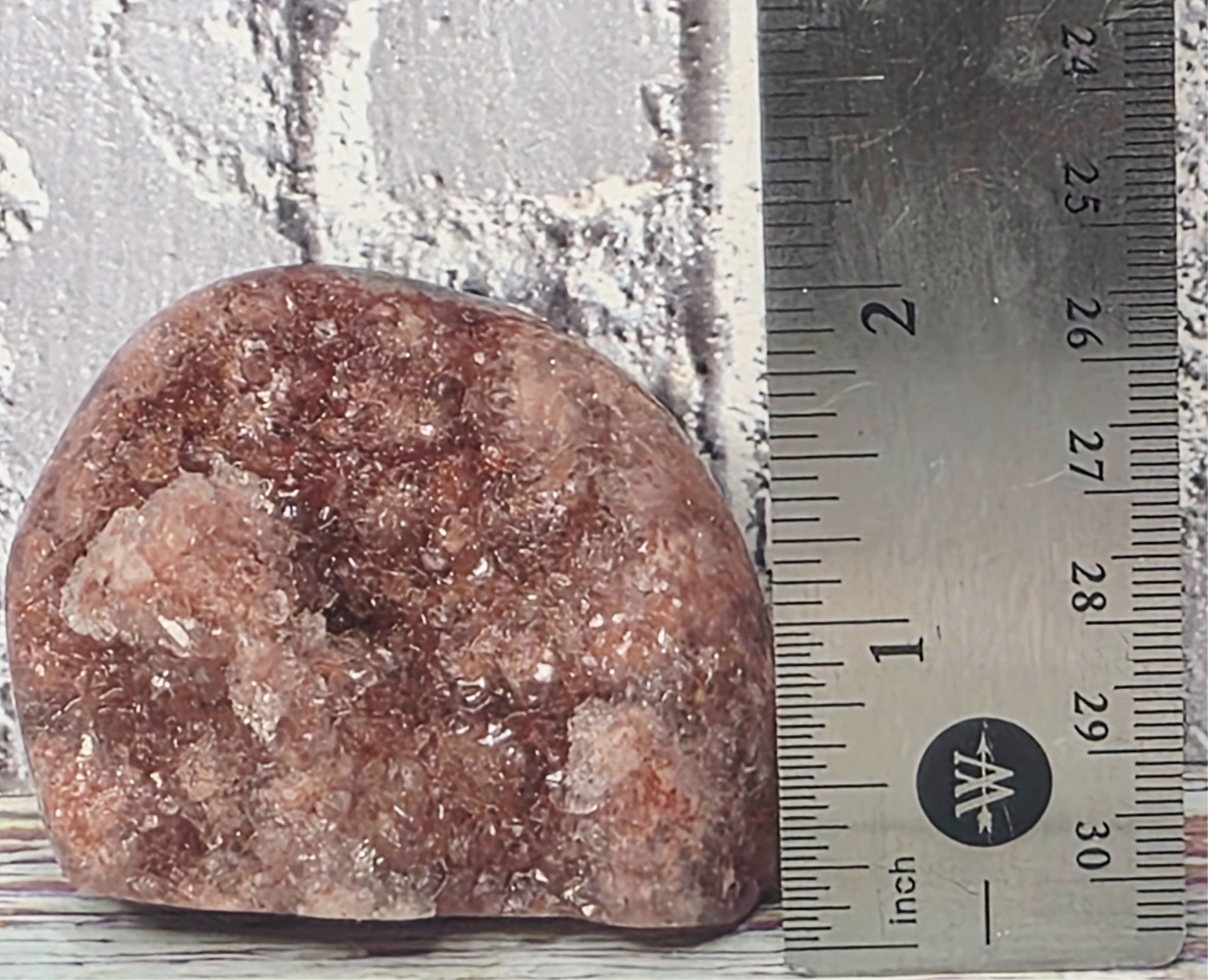 Patagonian Pink Amethyst Druzy Freeform Argentina Self Standing 148.58g