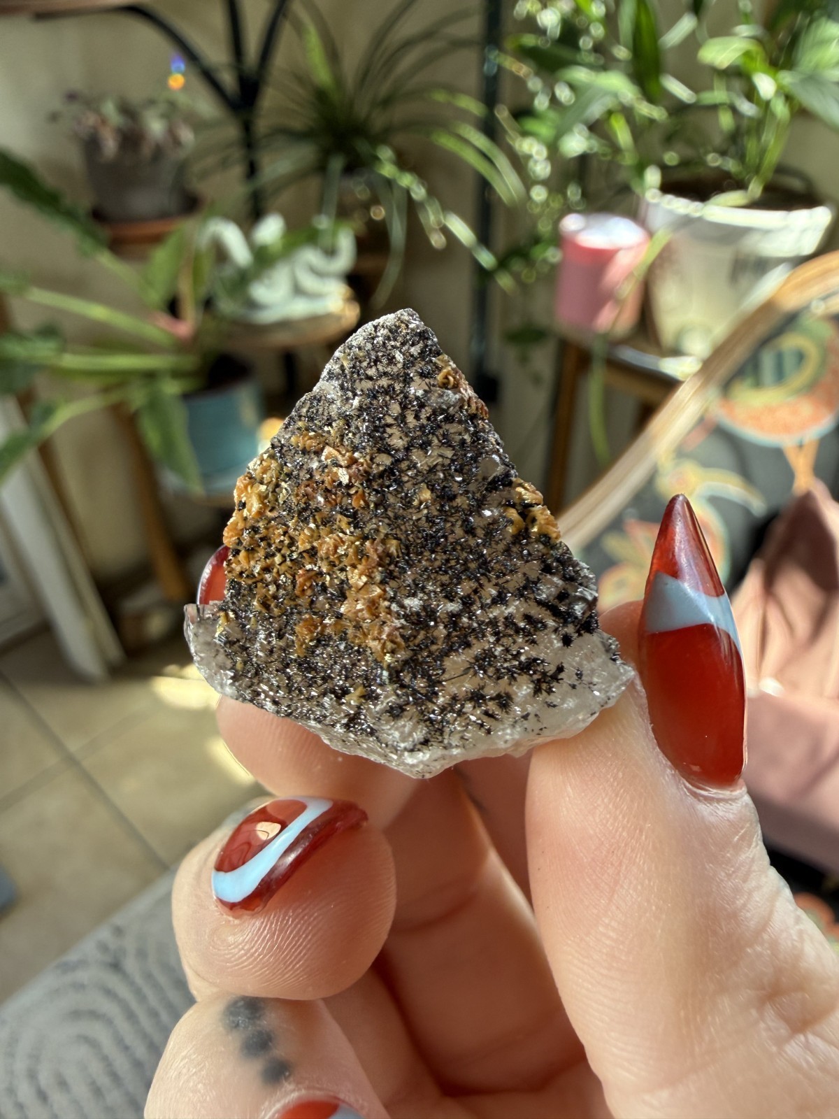 Black “Darth Vader” Dogtooth Calcite (3-Piece Lot) – Daye, Hubei, China – 1.06oz