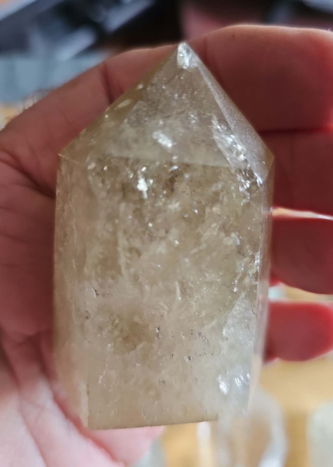 Lot Of 37 Clear & Smoky Quartz Crystals Mixed Different Shapes Sizes Big & Small
