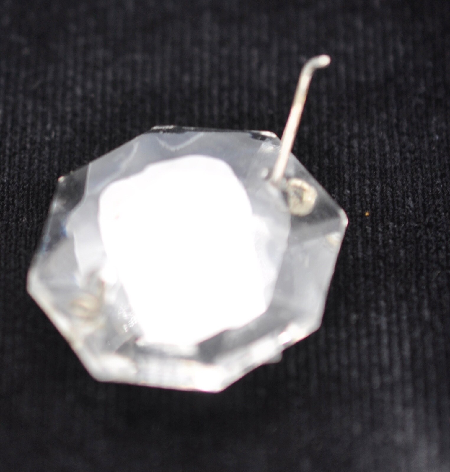 Palm Springs Elaborate Hotel Crystals From Chandelier 7/8″ Pointed Octagon