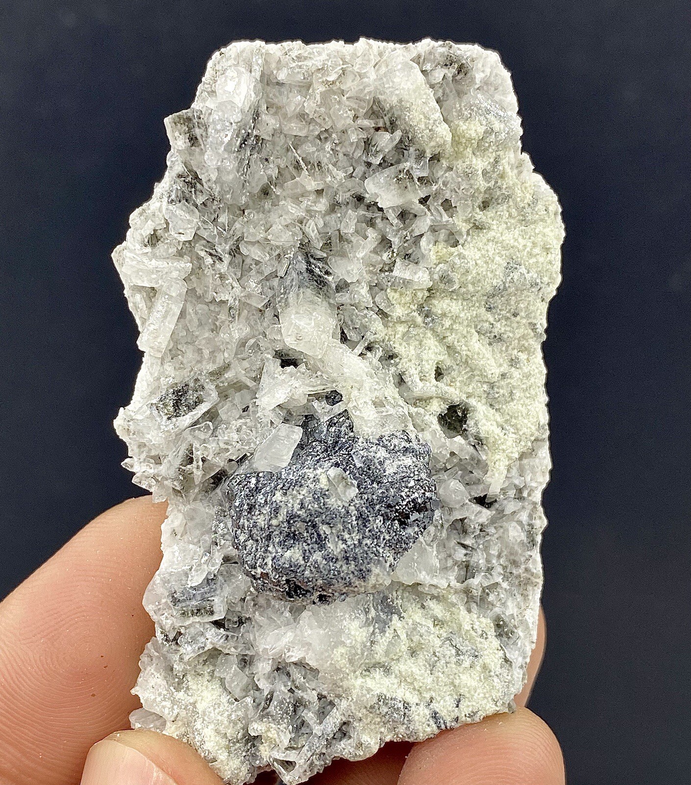 Hematite Crystal Specimen/ Sparkling Metallic Mineral, Pakistan 51 Gram