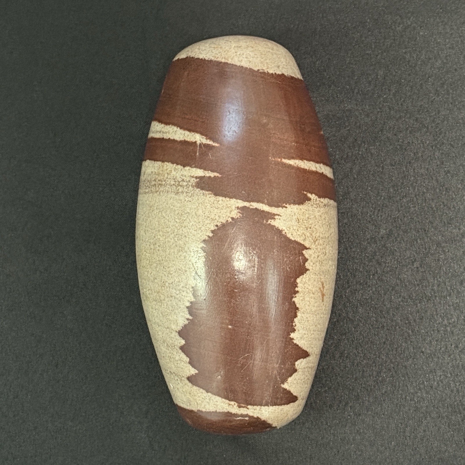 Big 9 Inch Shiva Lingam Natural stone from Narmada River in India SL25C9.7