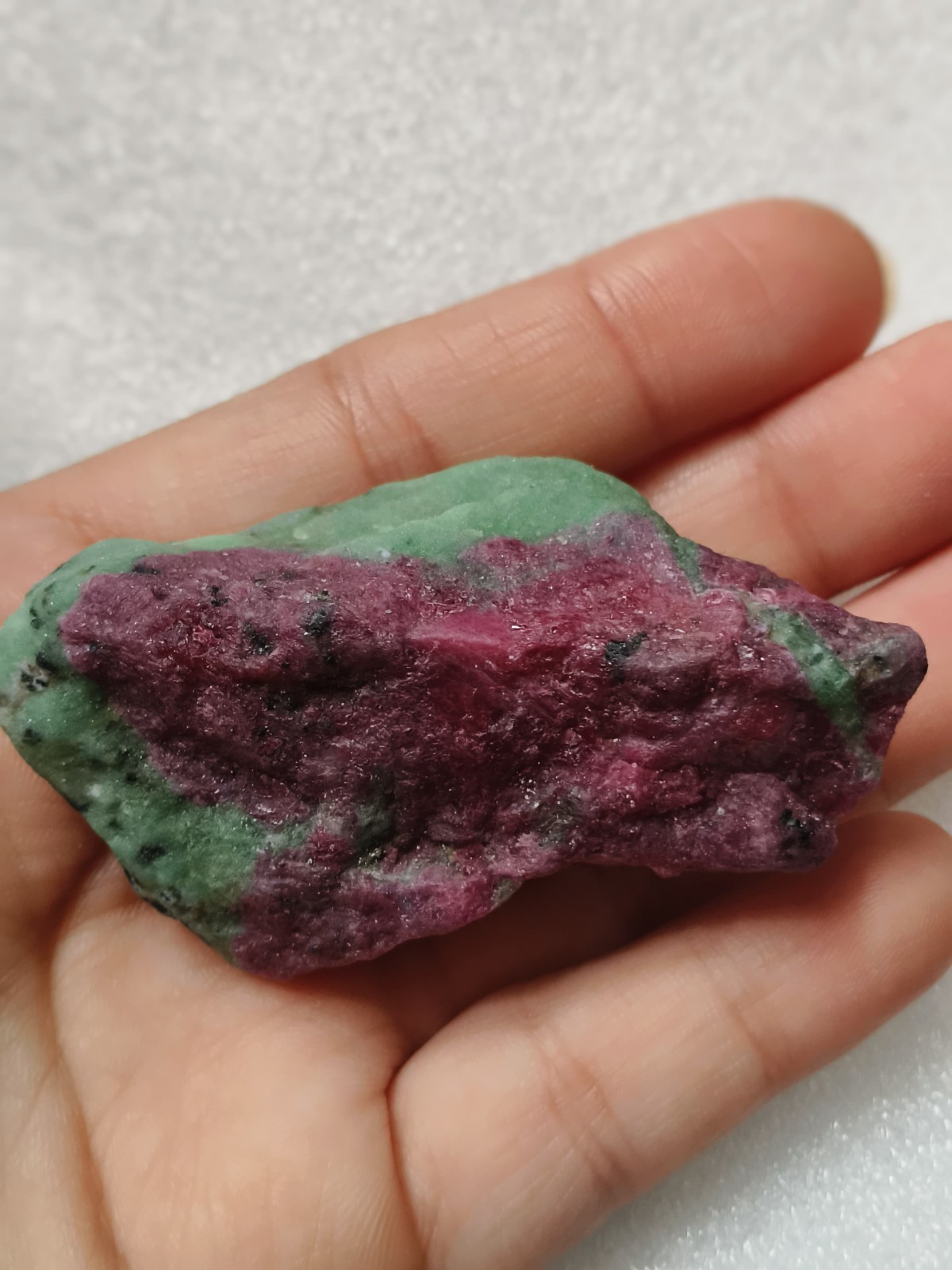 Buy Natural Raw 340-500 Carat Green Bi-Color Ruby Zoisite Rough Uncut Gemstone