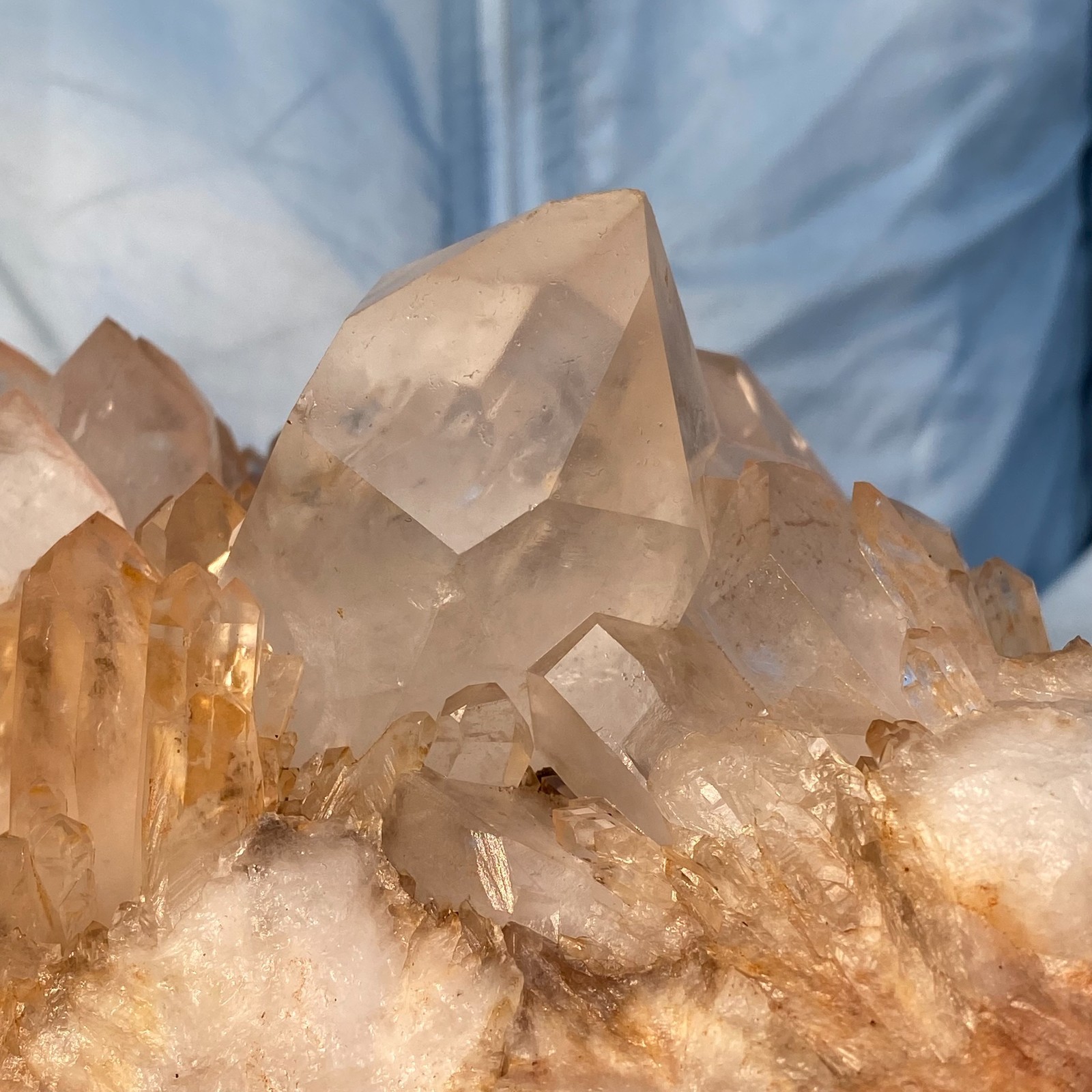 10LB Natural Clear White Quartz Crystal Cluster Rough Mineral Specimen Healing