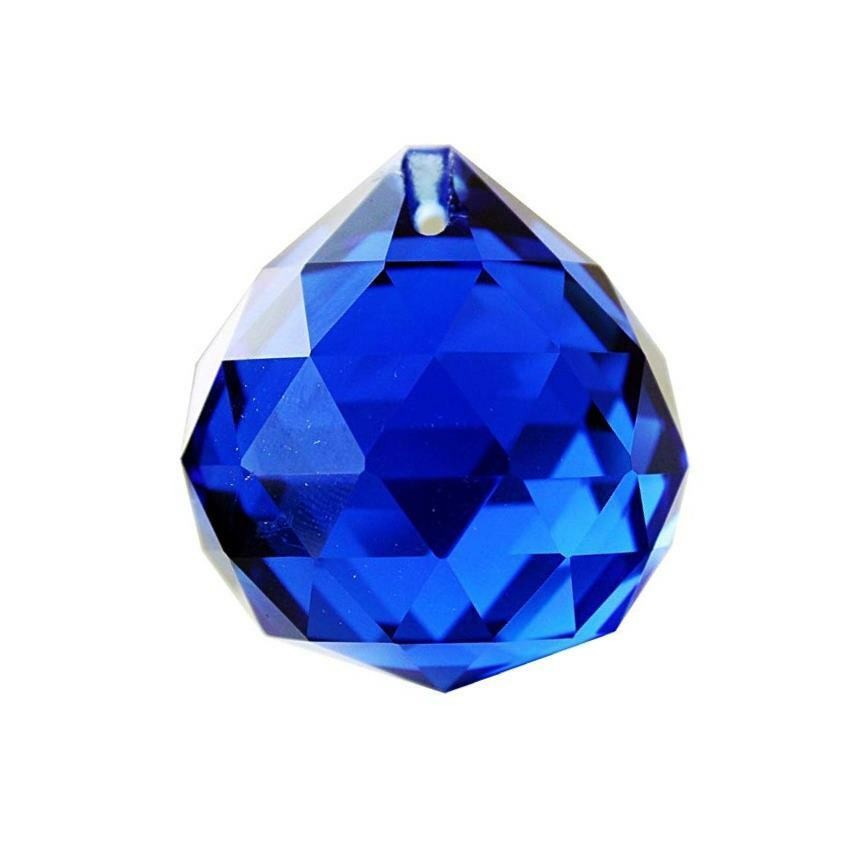 Faceted Glass Crystal Ball Prism Pendant Suncatcher Light Part ( 20 mm – 50 mm )