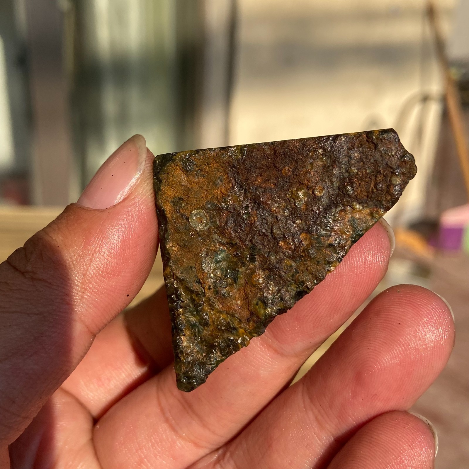 39g Small Colourful Natural Ocean Jasper Rough Crystal Mineral Specimen Healing